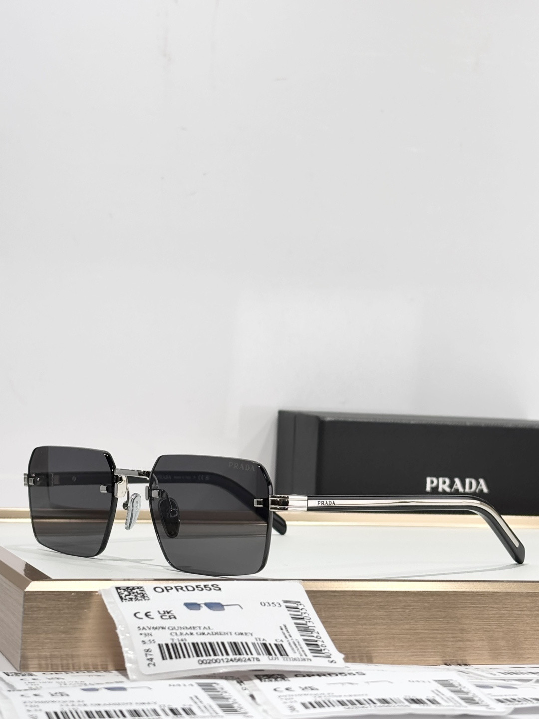 Prada Glasses SPR D55S 55-19-145 - Image 4