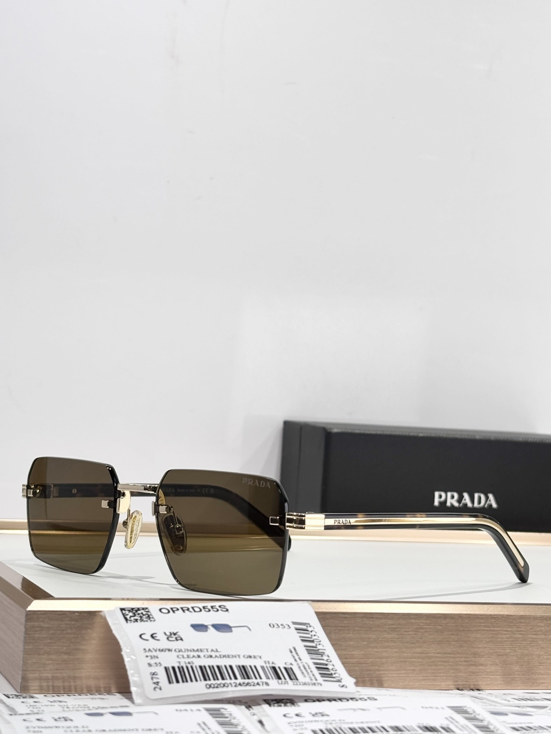 Prada Glasses SPR D55S 55-19-145 - Image 7