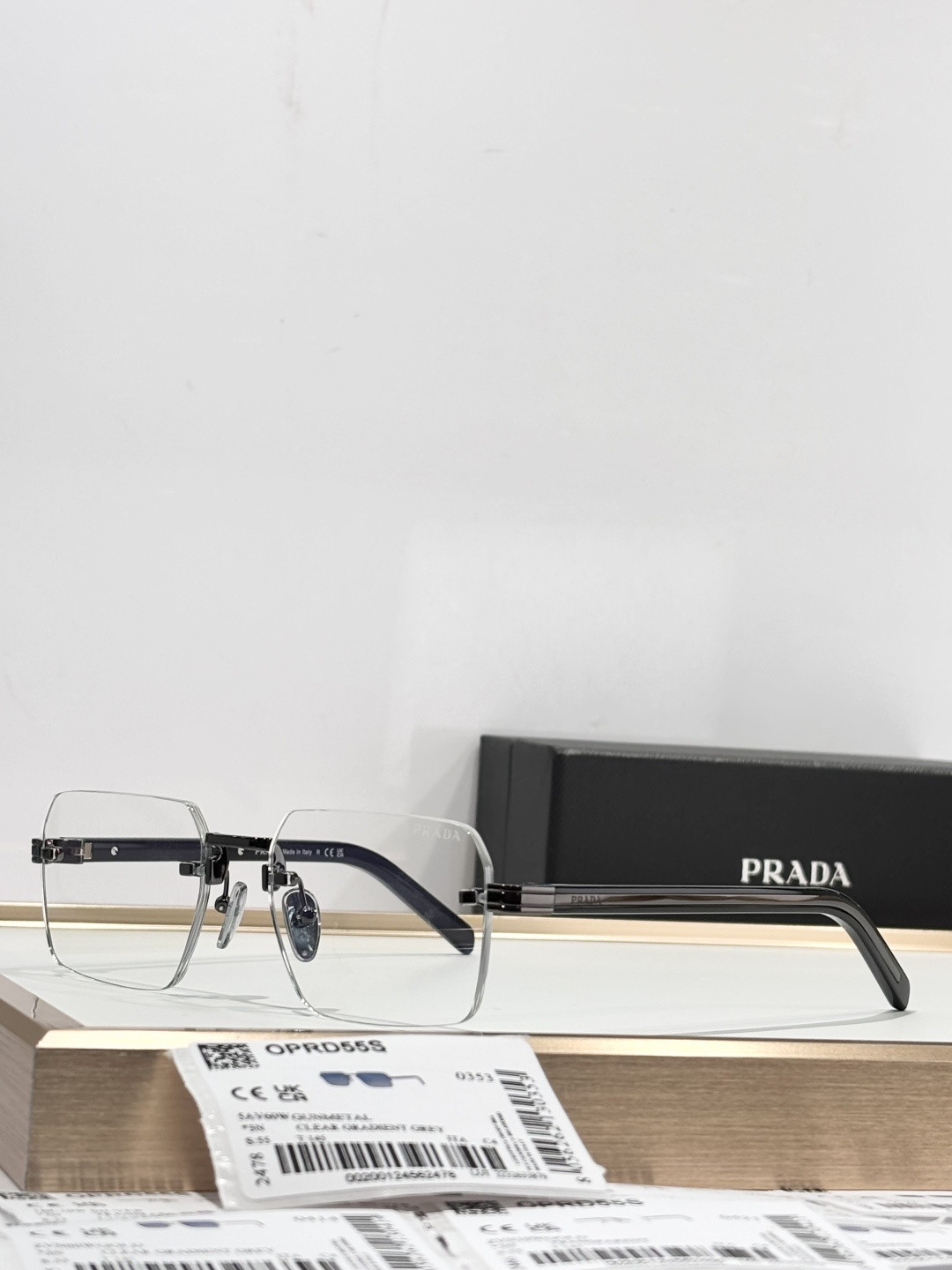 Prada Glasses SPR D55S 55-19-145 - Image 9