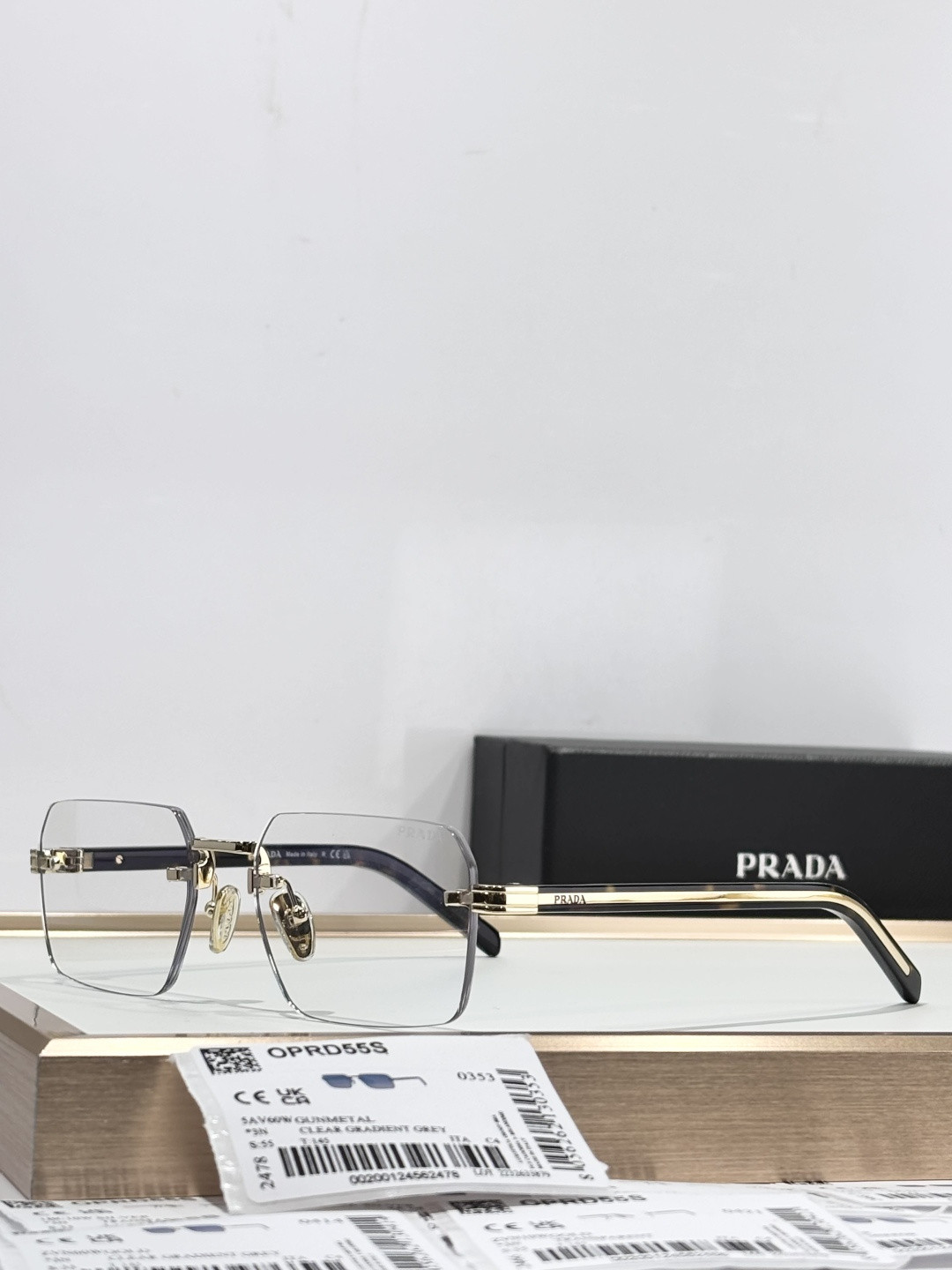 Prada Glasses SPR D55S 55-19-145 - Image 10