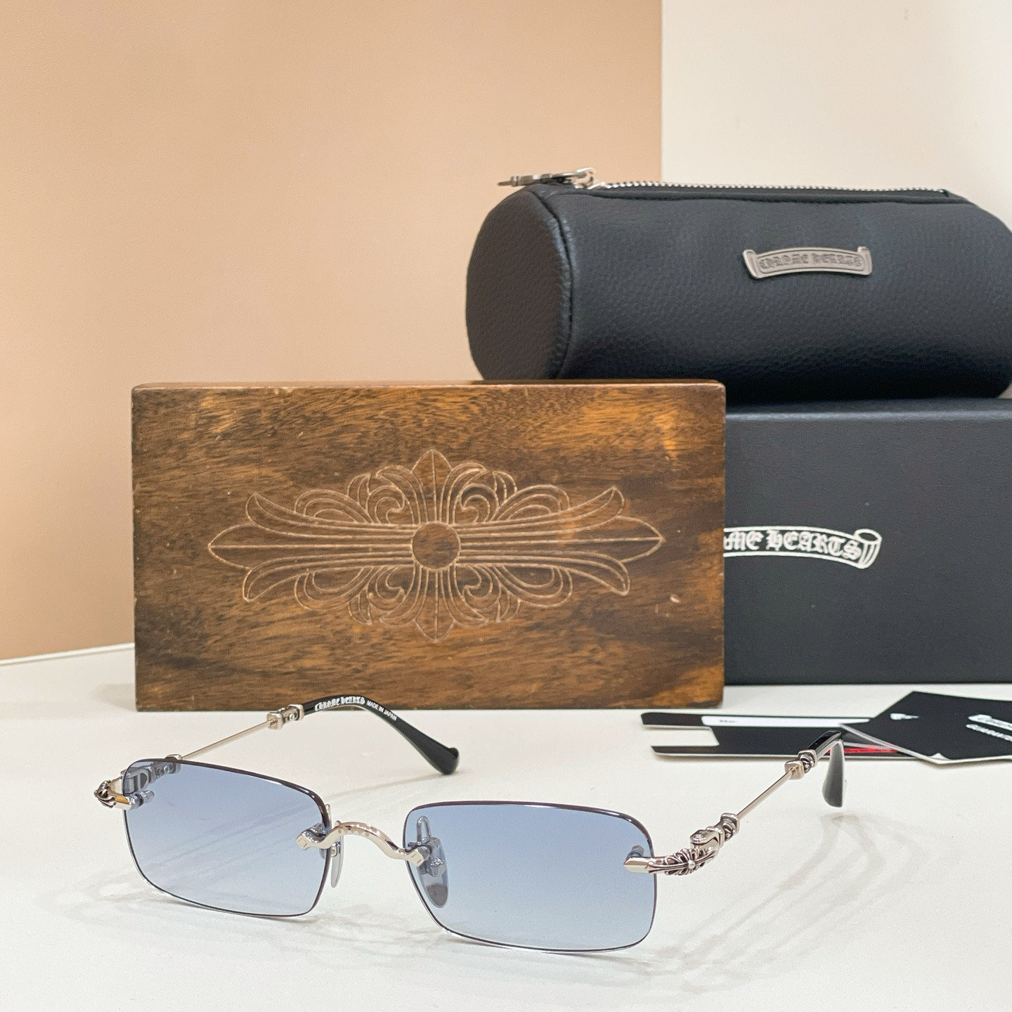 Chrome Hearts Glasses PILES III 55-20-144 - Image 6