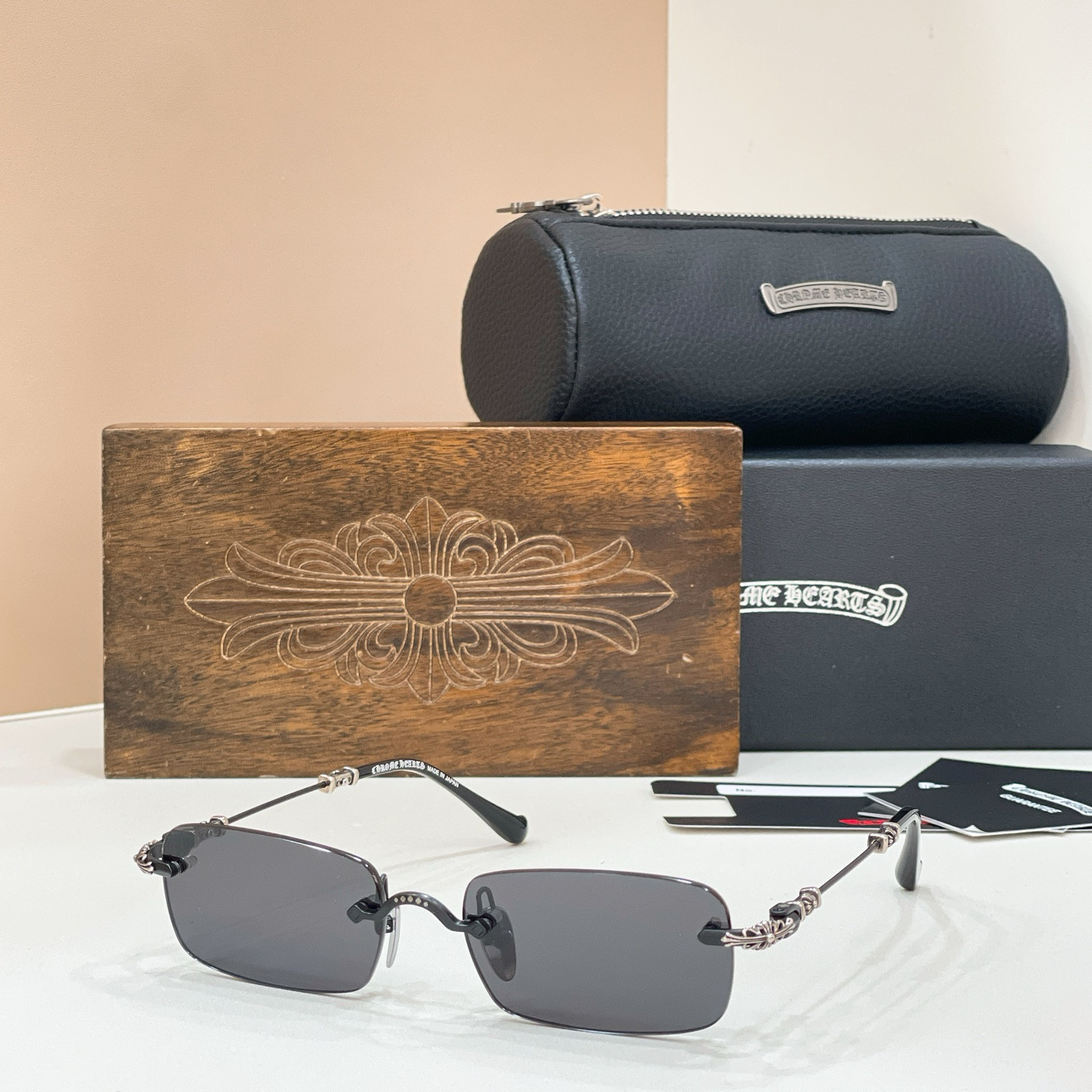 Chrome Hearts Glasses PILES III 55-20-144 - Image 7
