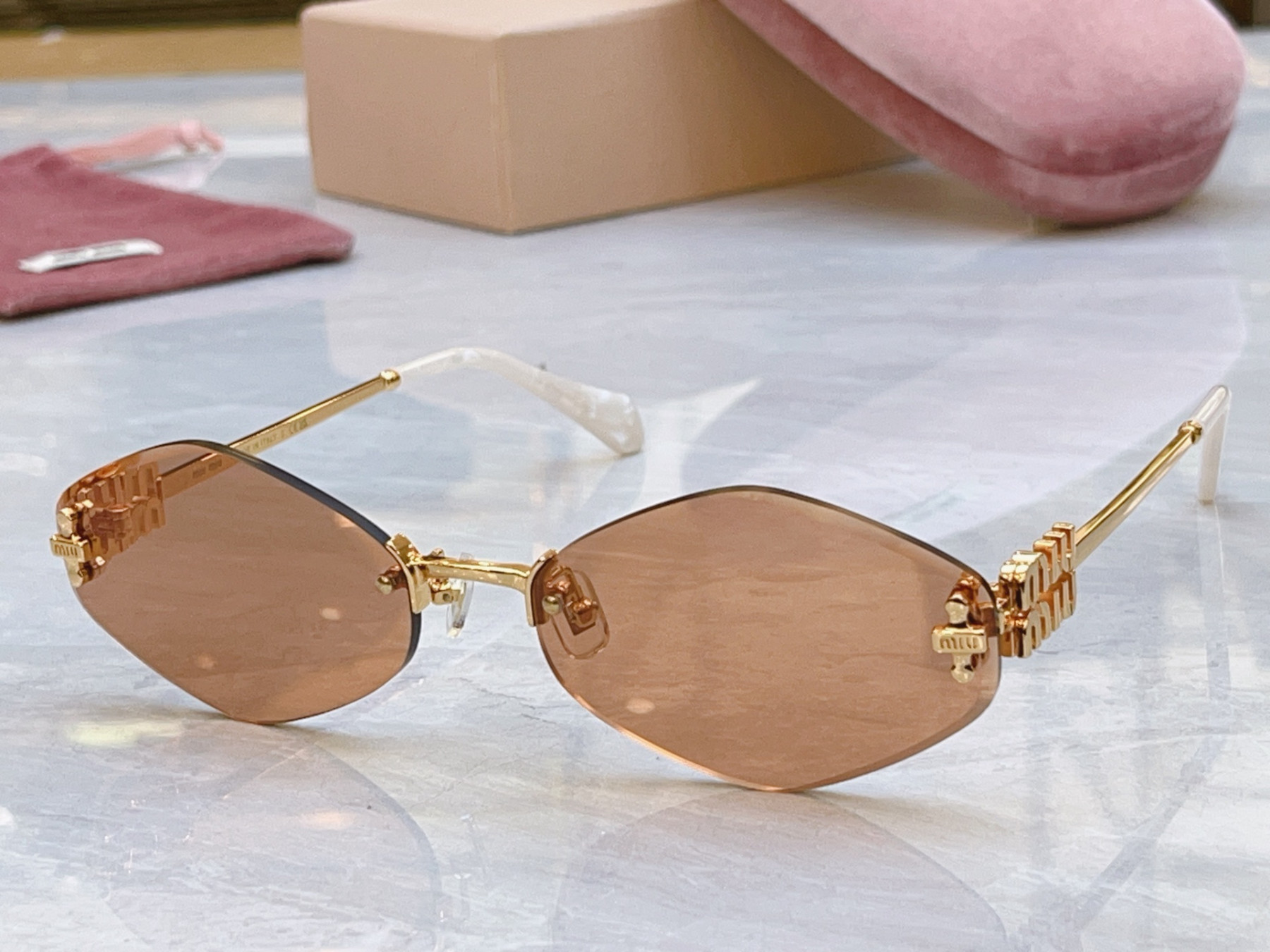 Miu Miu Glasses MU 167AV 62-19-143 - Image 8