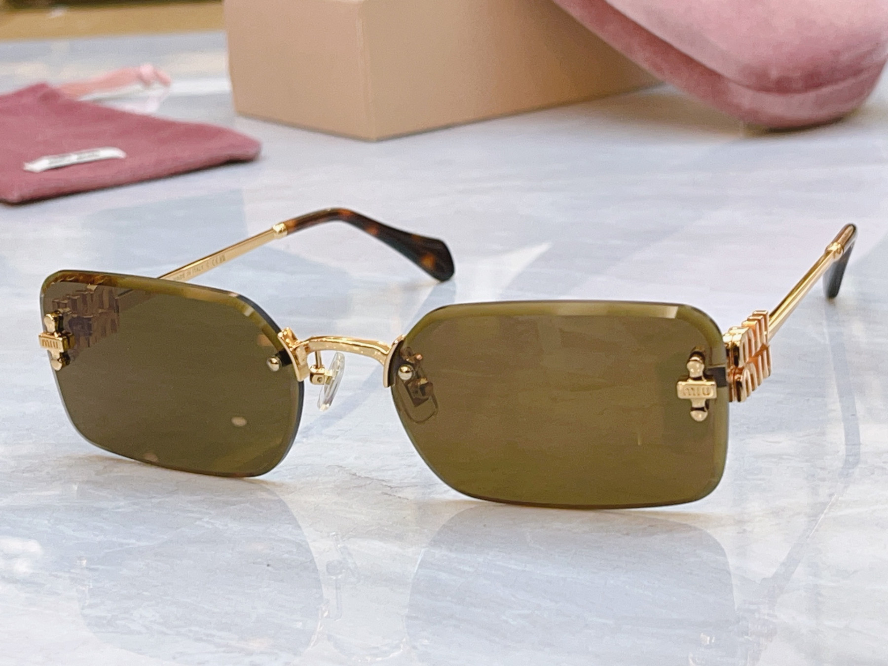 Miu Miu Glasses MU 166AV 62-19-143 - Image 4