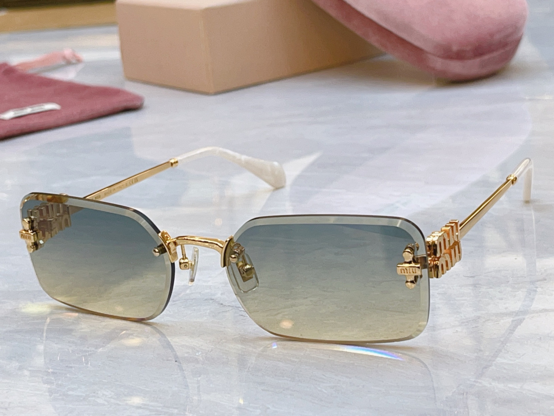 Miu Miu Glasses MU 166AV 62-19-143 - Image 5