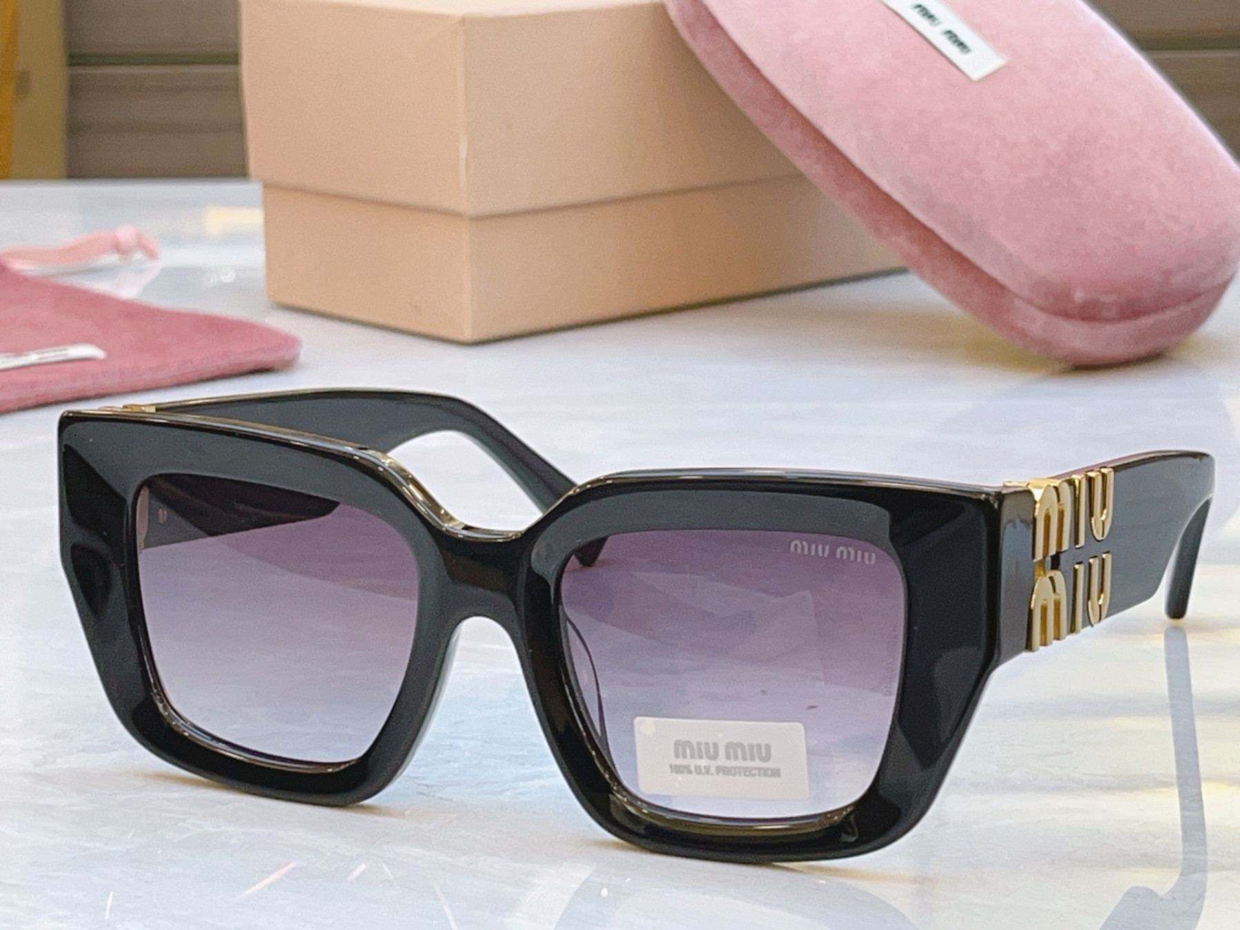 Miu Miu Glasses SMU B05-F 51-20-135 - Image 8