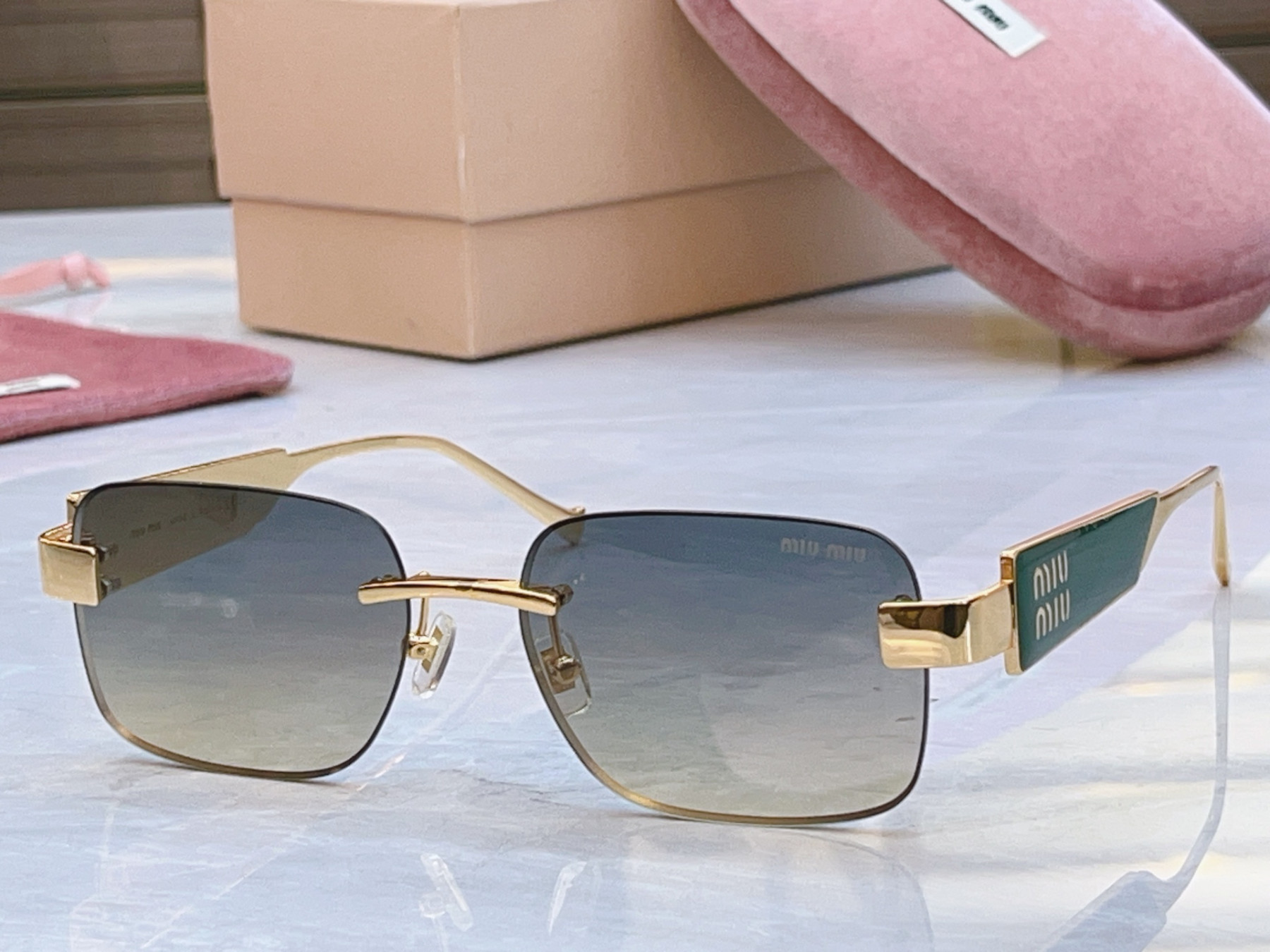 Miu Miu Glasses MU 1709LV 57-17-145 - Image 3