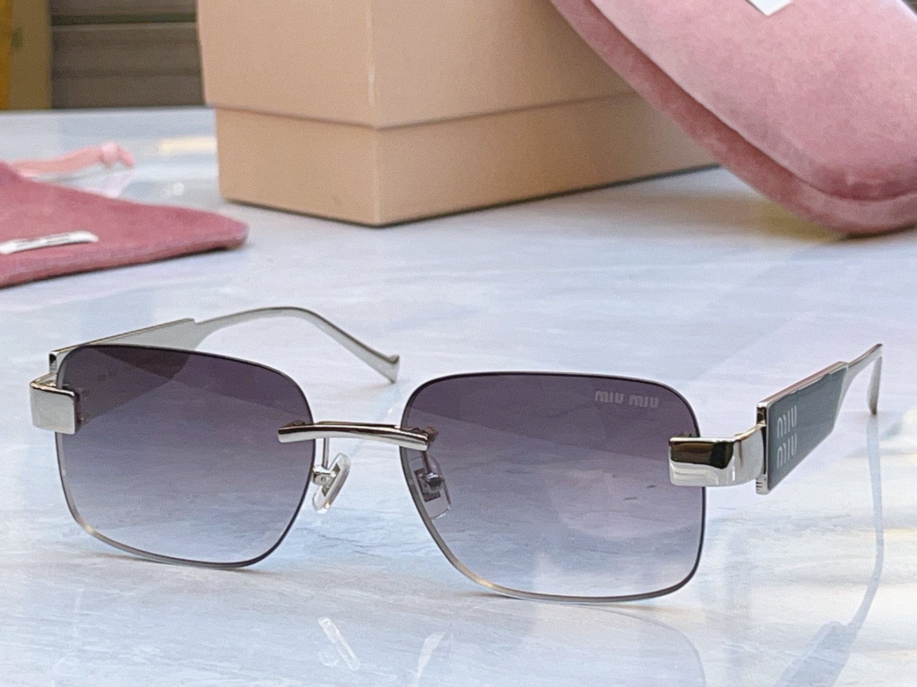 Miu Miu Glasses MU 1709LV 57-17-145 - Image 8
