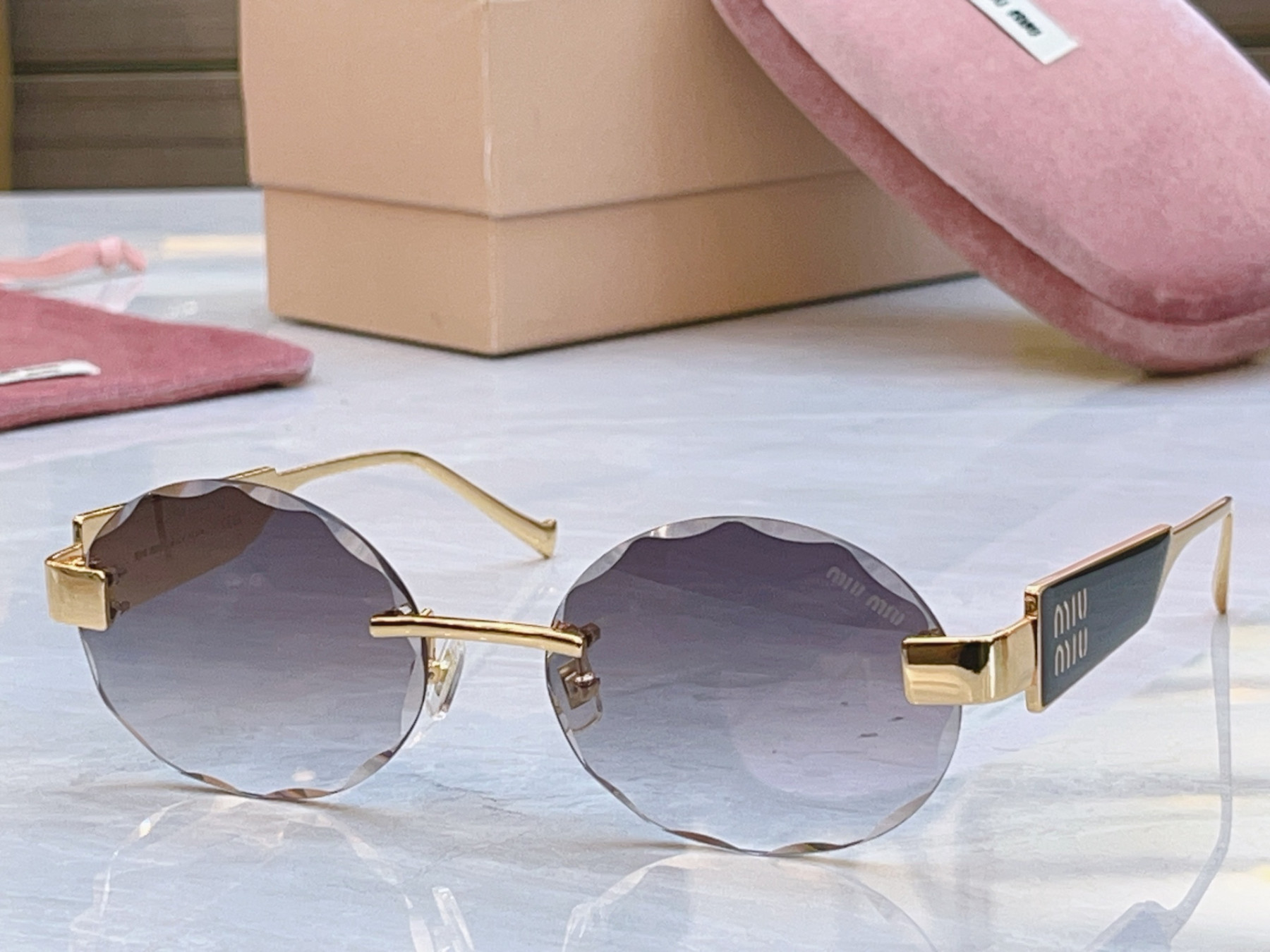 Miu Miu Glasses MU 1712LV 57-18-145 - Image 3