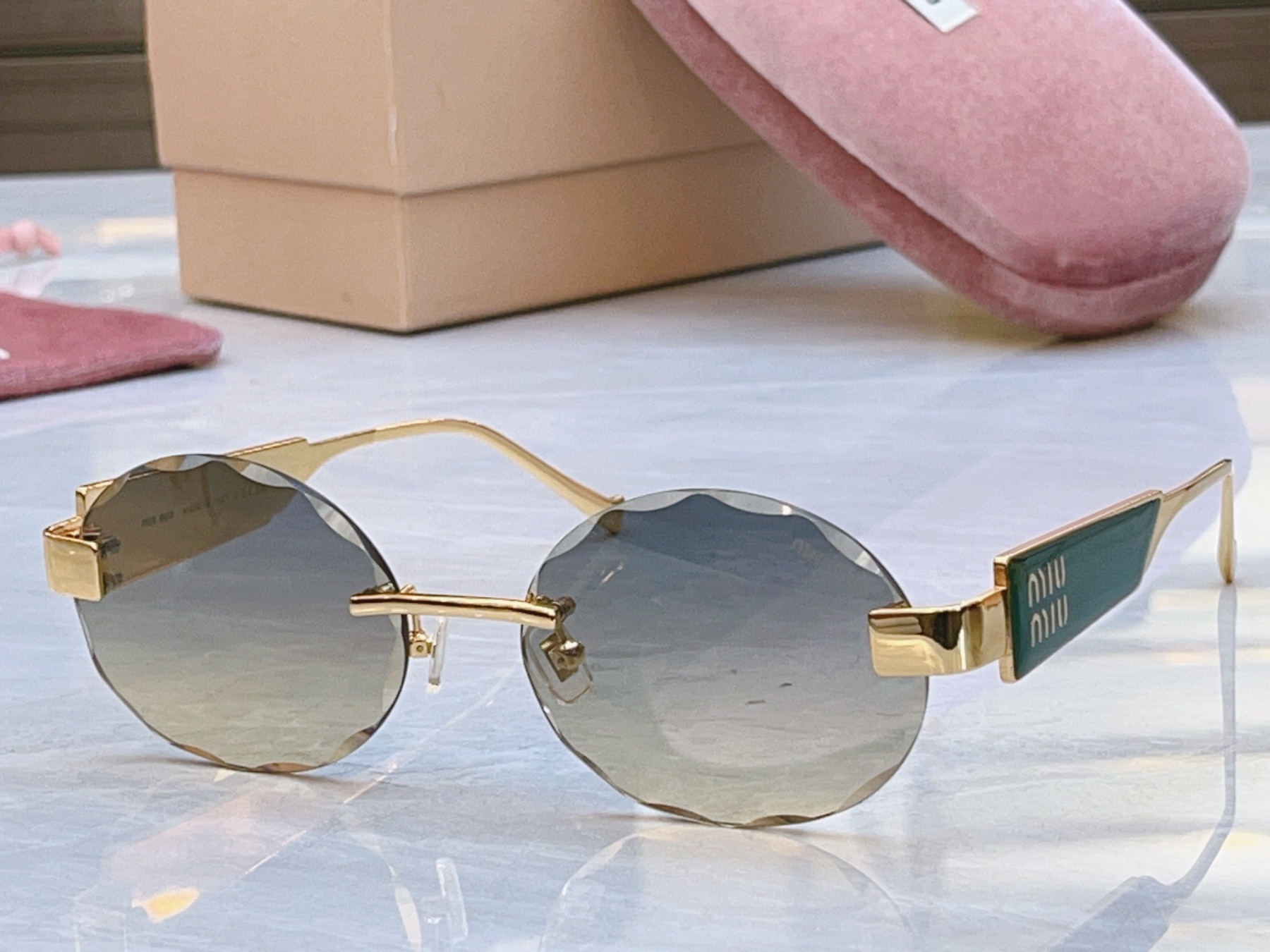 Miu Miu Glasses MU 1712LV 57-18-145 - Image 5