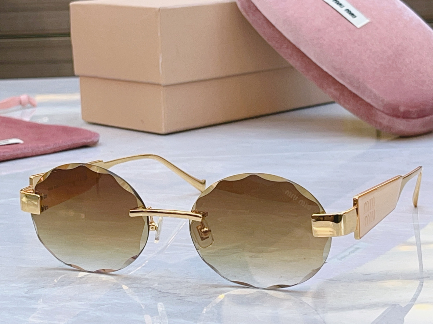 Miu Miu Glasses MU 1712LV 57-18-145 - Image 8
