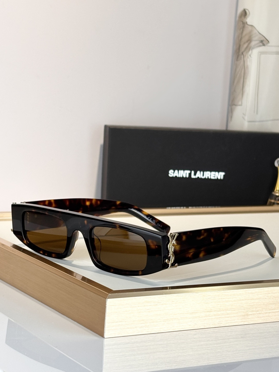 YSL Glasses SLM183F 50-20-145 - Image 4