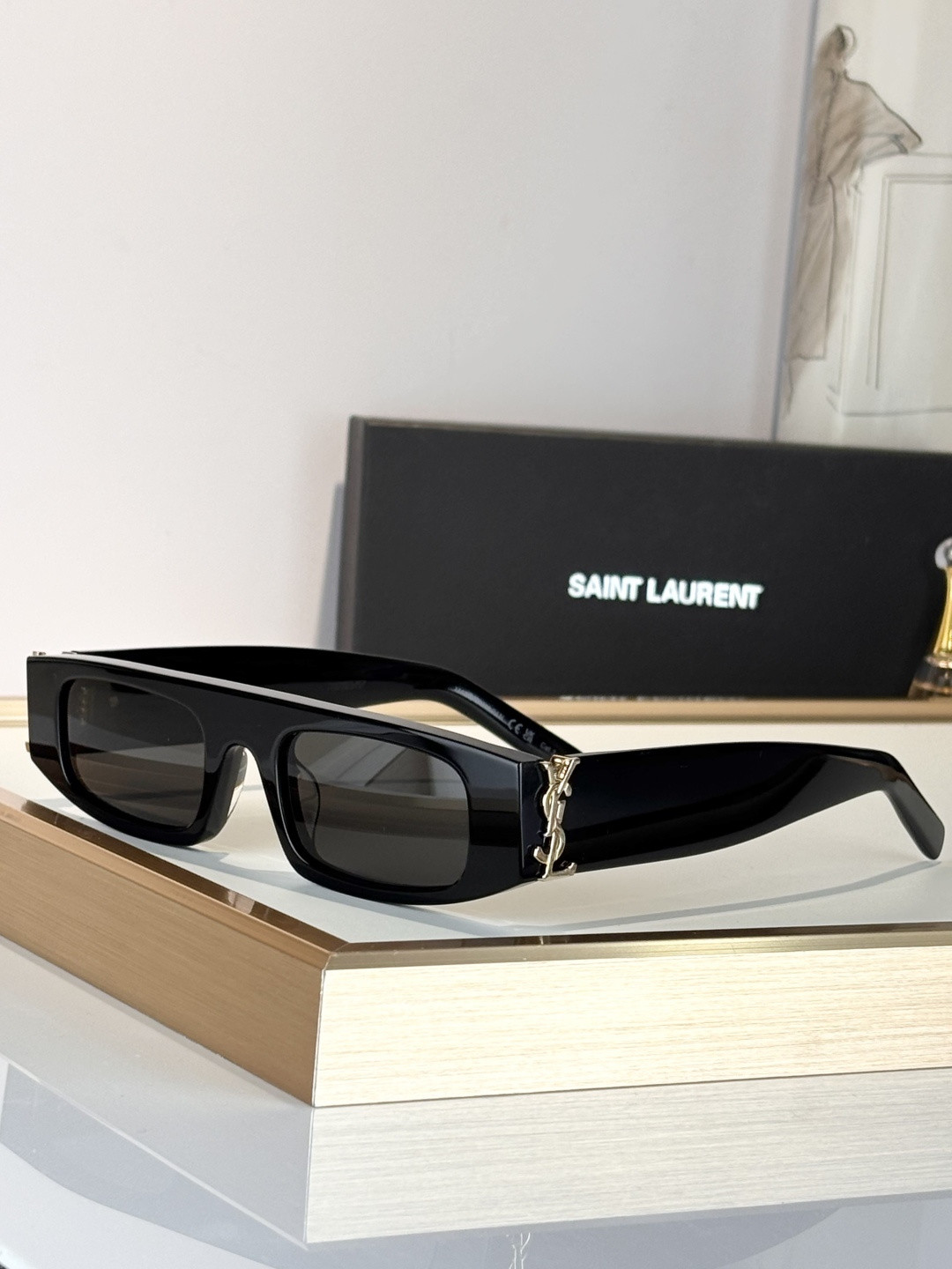 YSL Glasses SLM183F 50-20-145 - Image 5