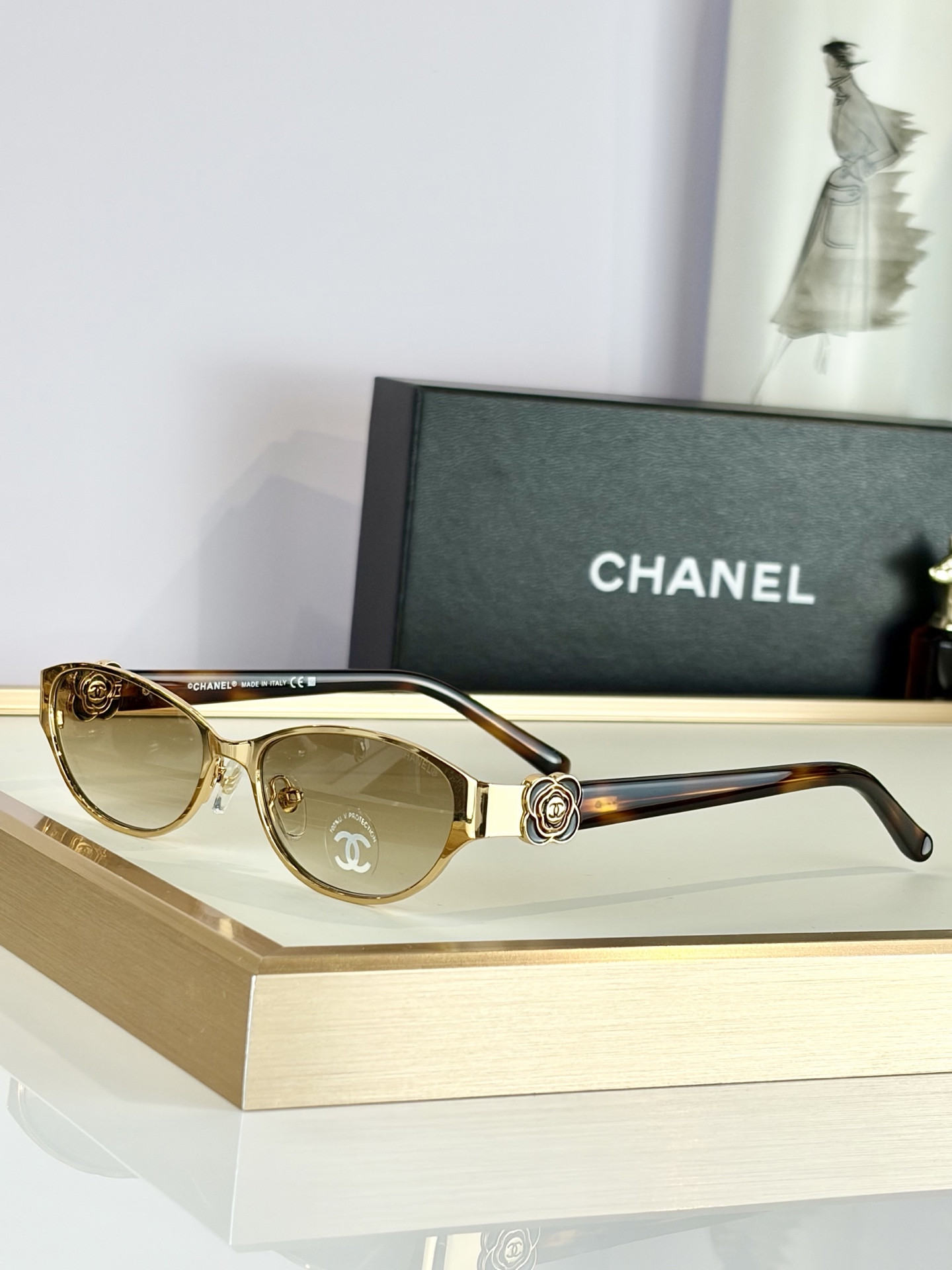 Chanel Glasses CH4166 55-18-138 - Image 4
