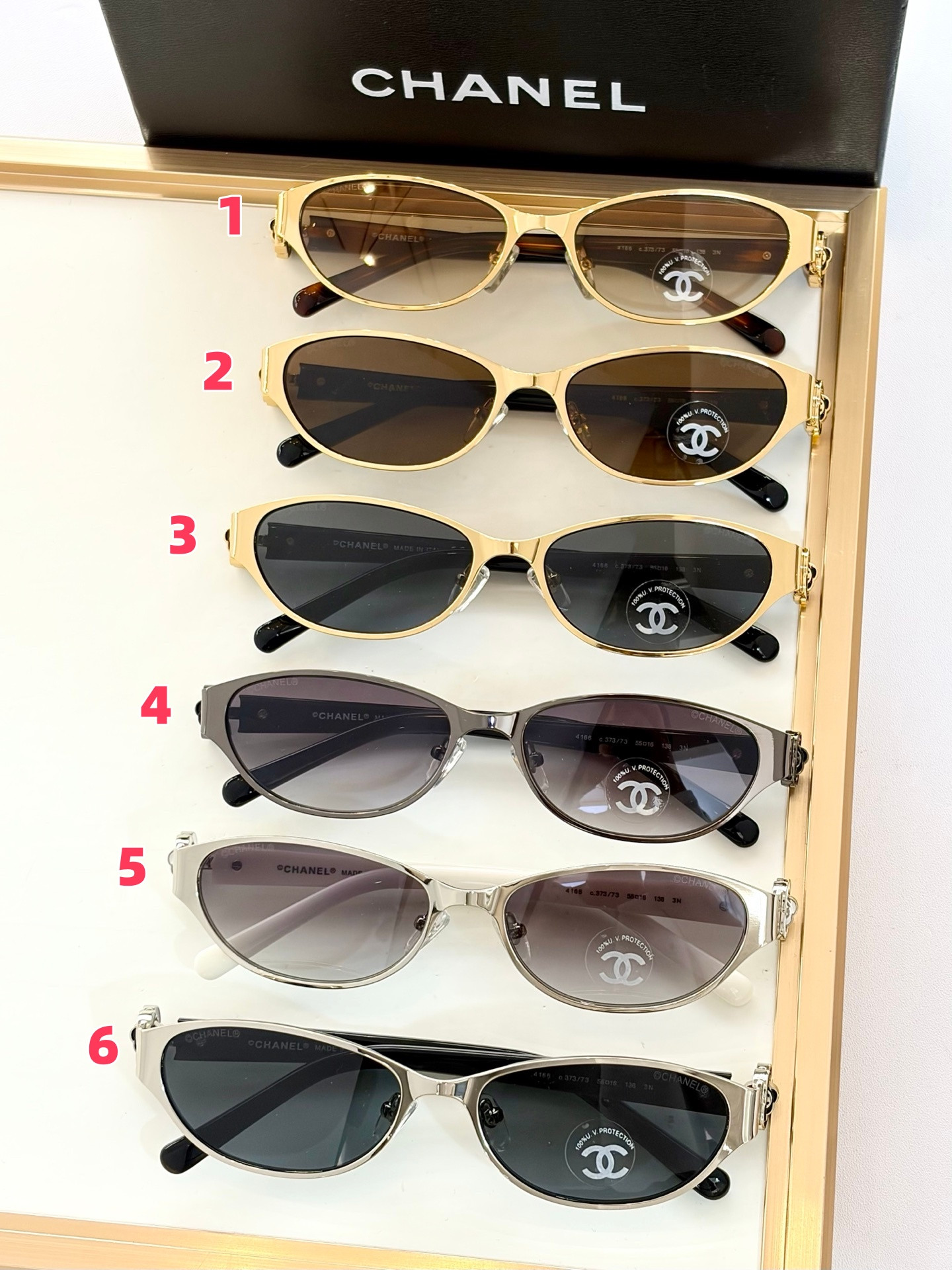 Chanel Glasses CH4166 55-18-138