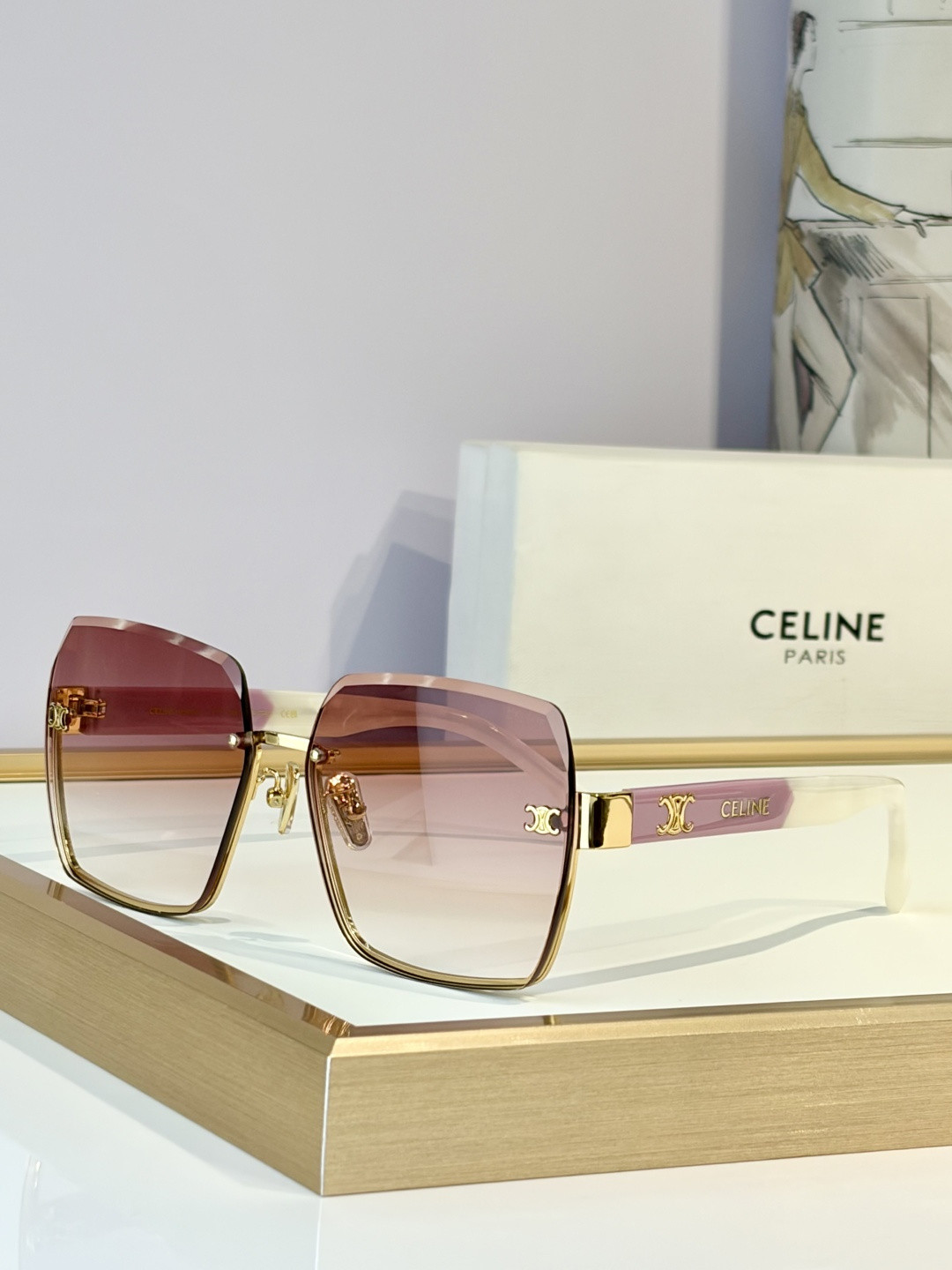 Celine Glasses CL42124U 62-16-145 - Image 4