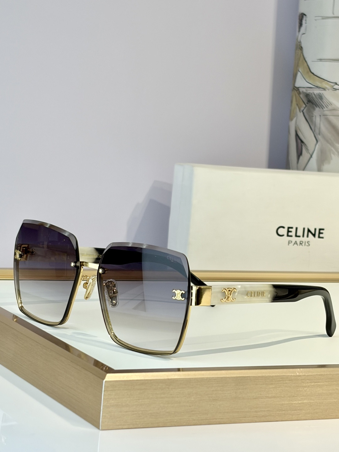 Celine Glasses CL42124U 62-16-145 - Image 7