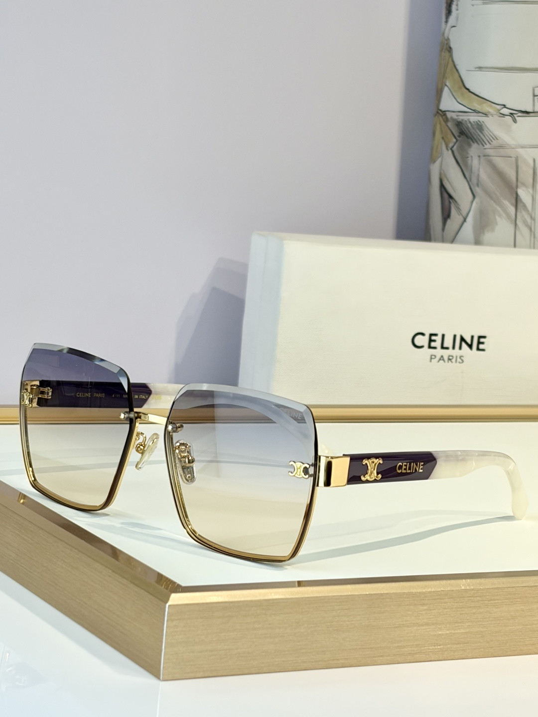 Celine Glasses CL42124U 62-16-145 - Image 9