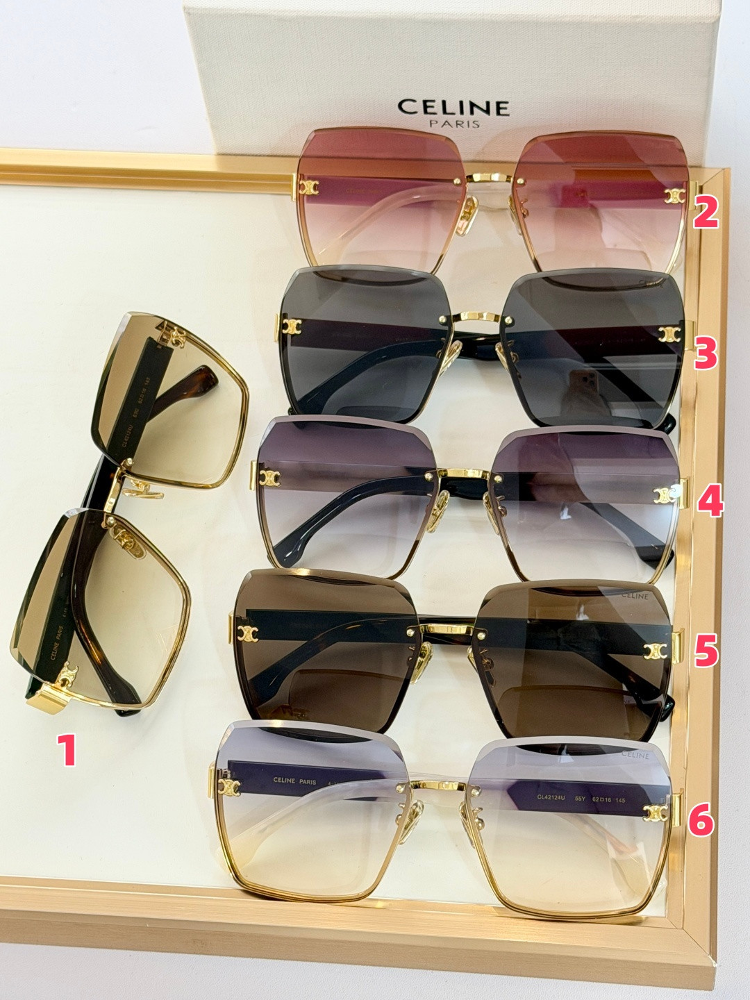 Celine Glasses CL42124U 62-16-145