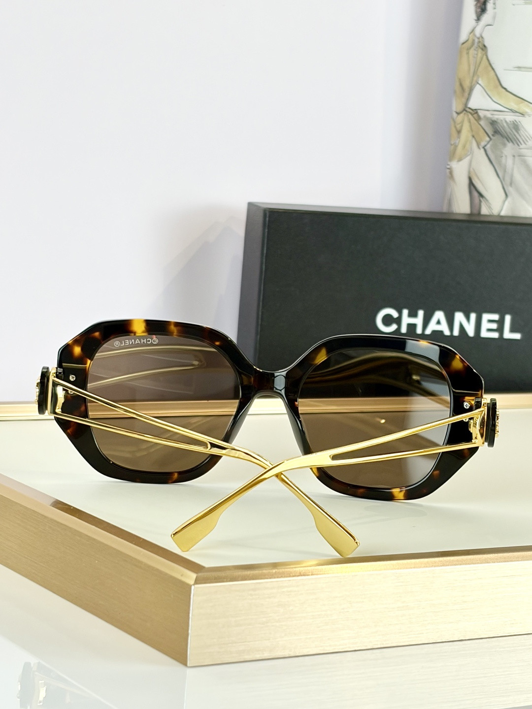 Chanel Glasses CH5513-H 55-20-135 - Image 11