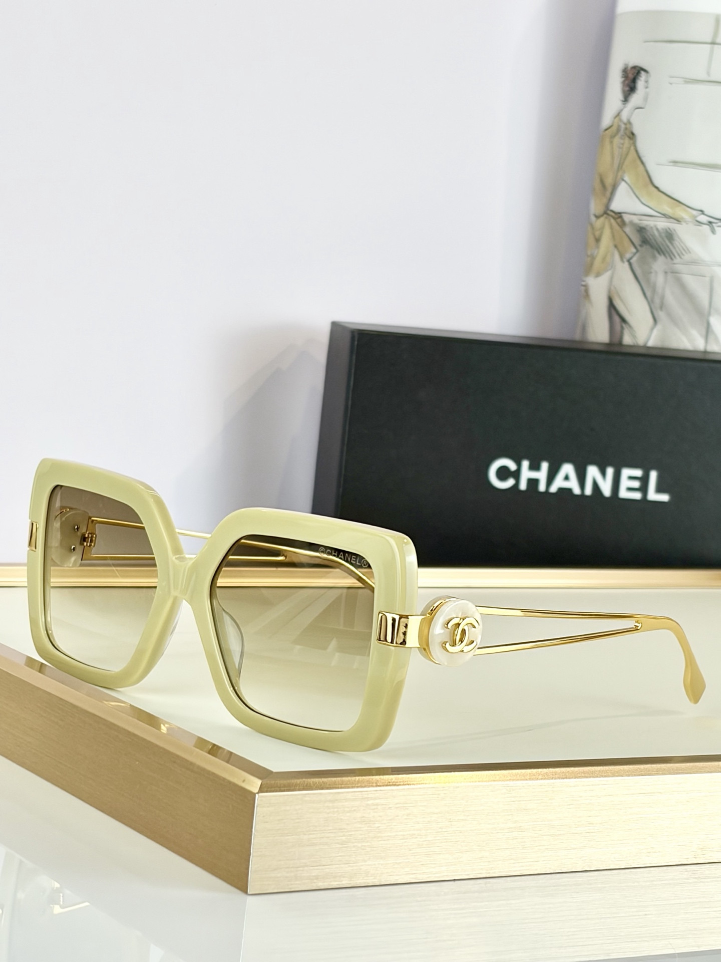 Chanel Glasses CH5512-H 56-18-145 - Image 7