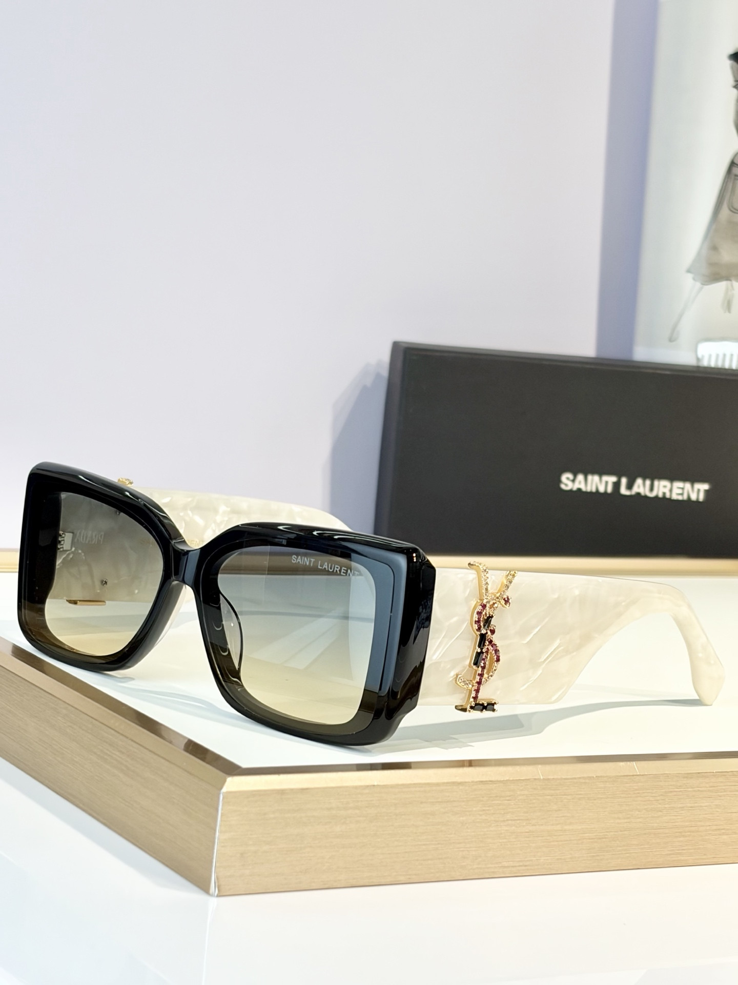 YSL Glasses SL M1715 55-18-145 - Image 7