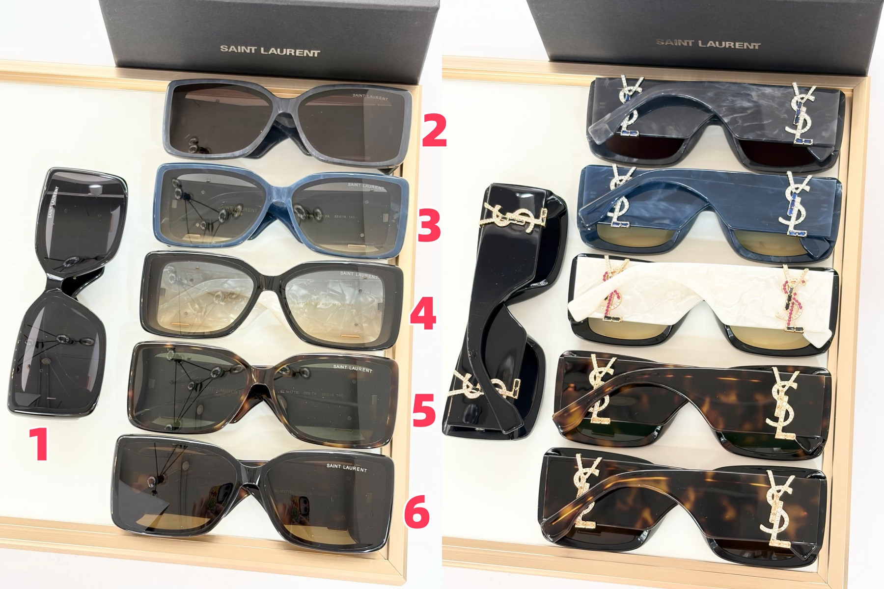YSL Glasses SL M1715 55-18-145 - Image 2