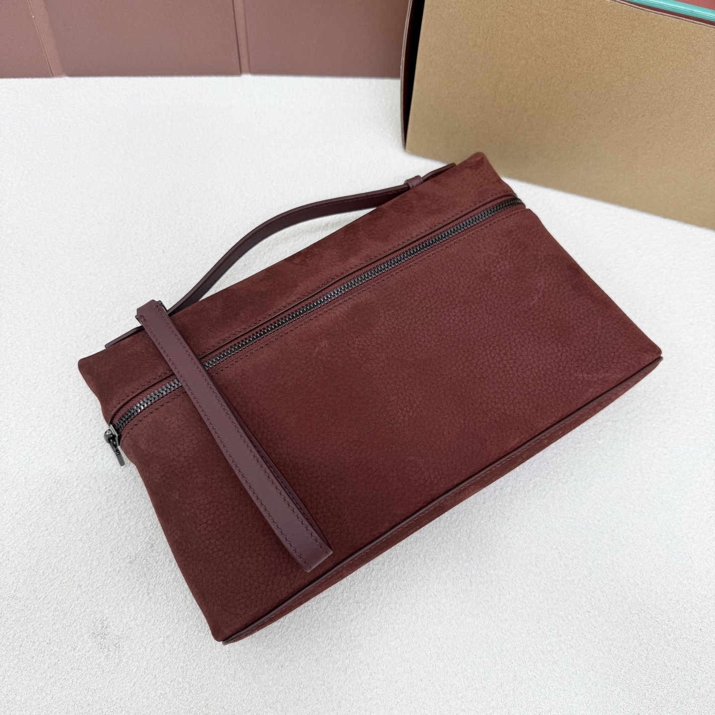 Loro Piana Extra pouch L29 29x18x5cm - Image 5