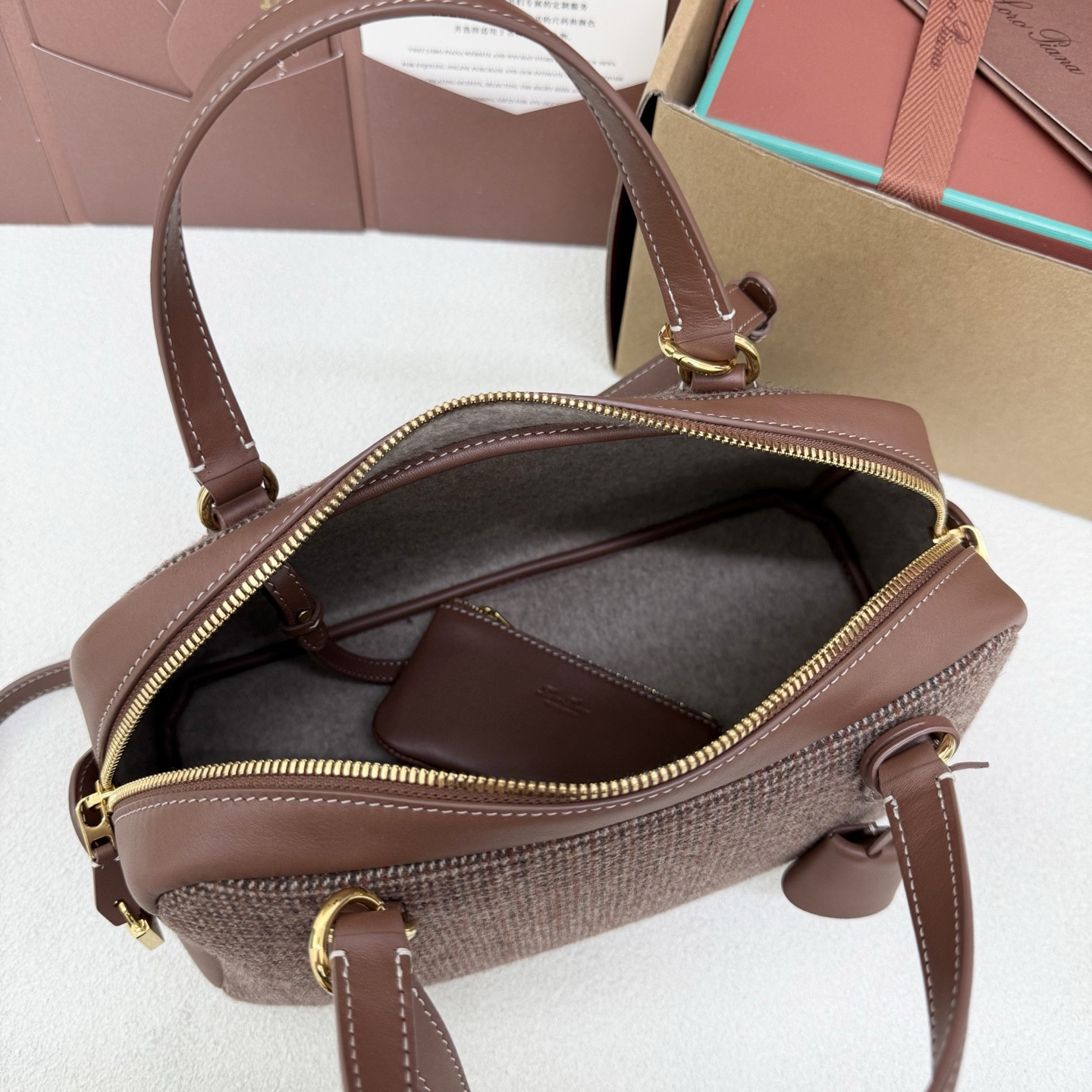 Loro Piana Small Needle Bag (31x15x16cm) - Image 10