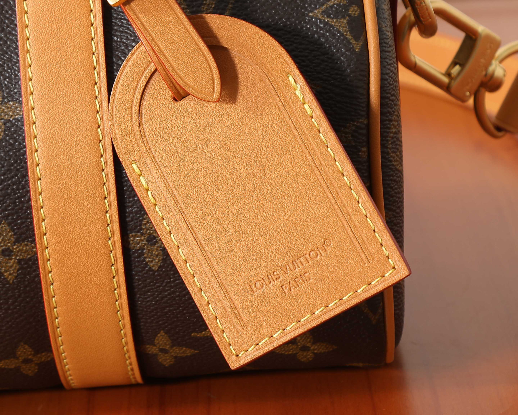LV KEEPALL Bandoulière 25 Handbag M28957 25x15x11cm - Image 7