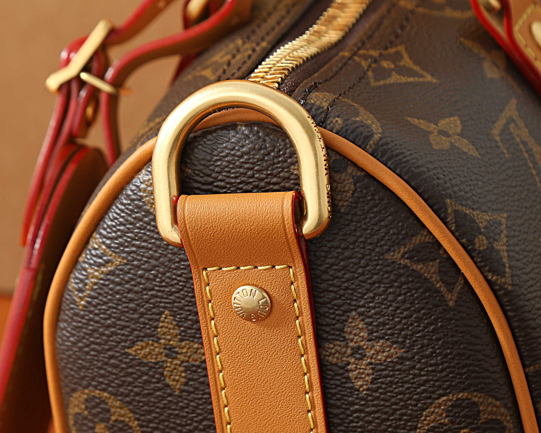 LV KEEPALL Bandoulière 25 Handbag M28957 25x15x11cm - Image 17