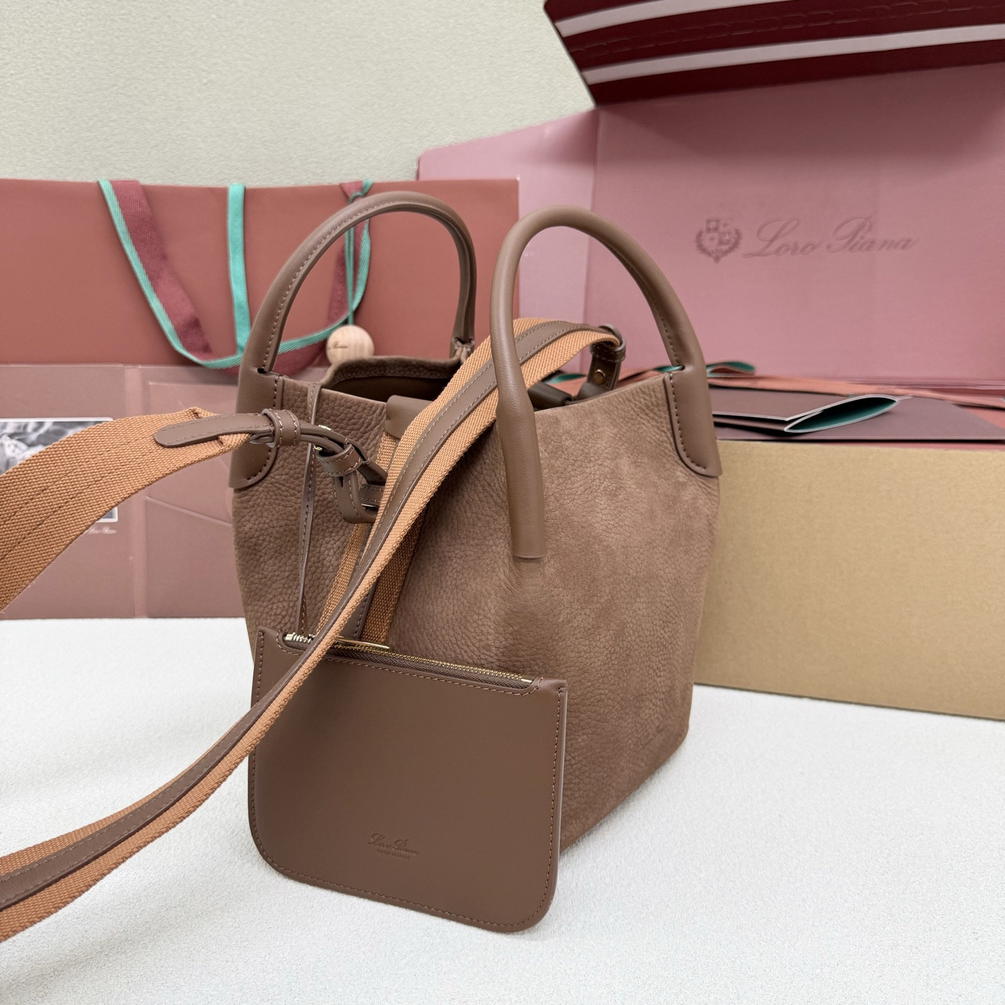 Loro Piana Small Bale Bag (21*17*17cm) - Image 3