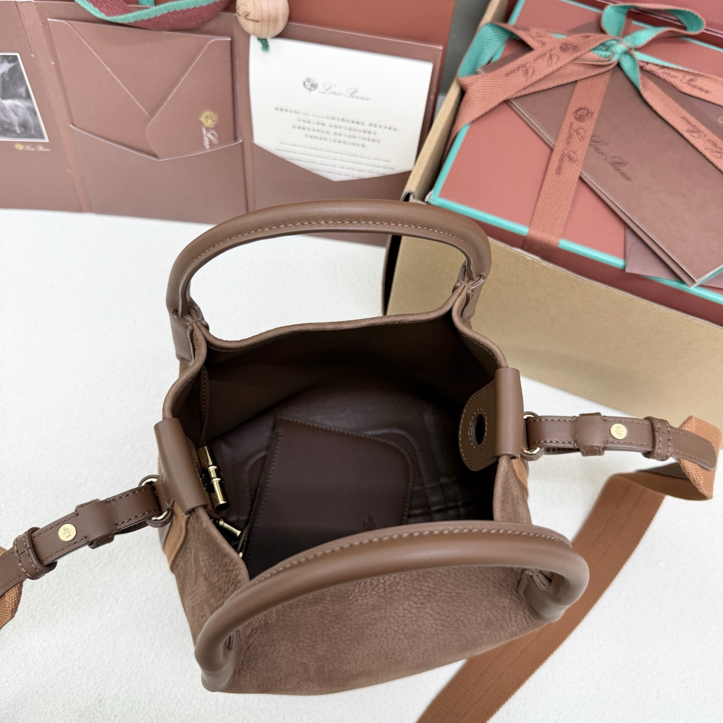 Loro Piana Small Bale Bag (21*17*17cm) - Image 10