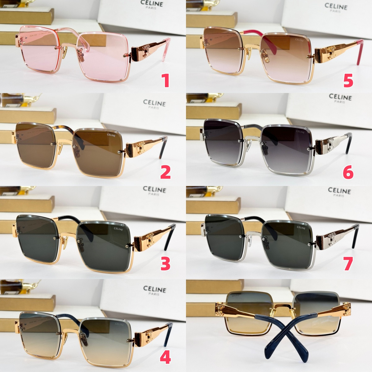 Celine Glasses CL42133U 53-21-145 - Image 2