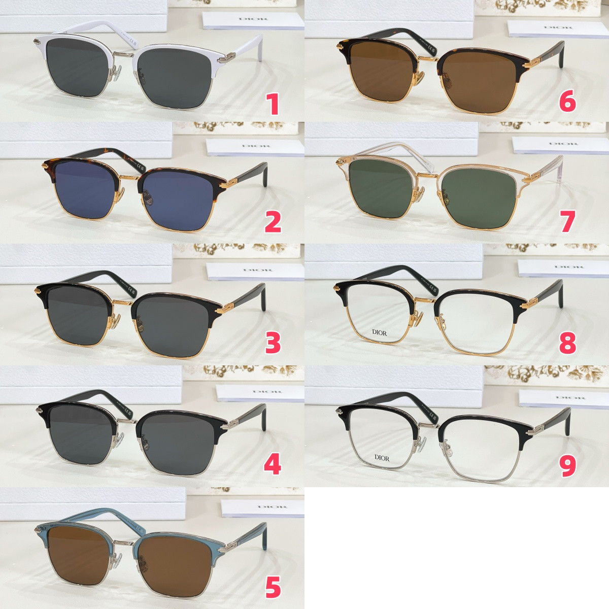 Dior Glasses Dior BlackSuit S2U 49-19-145