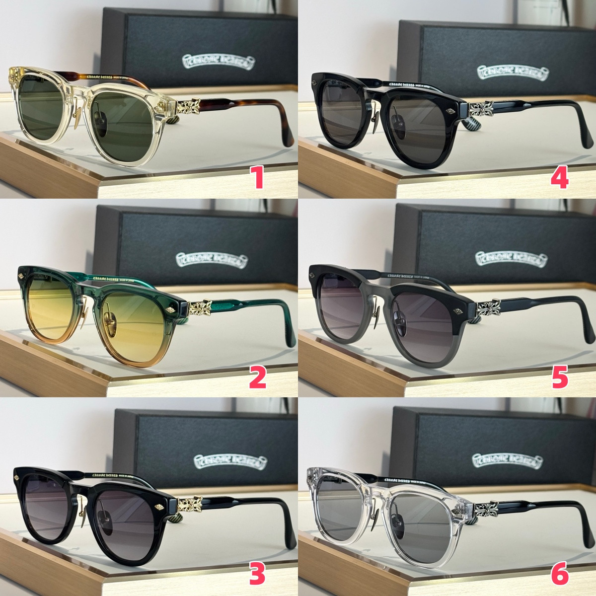 Chrome Hearts Glasses RODSICLE 51-23-147 - Image 2