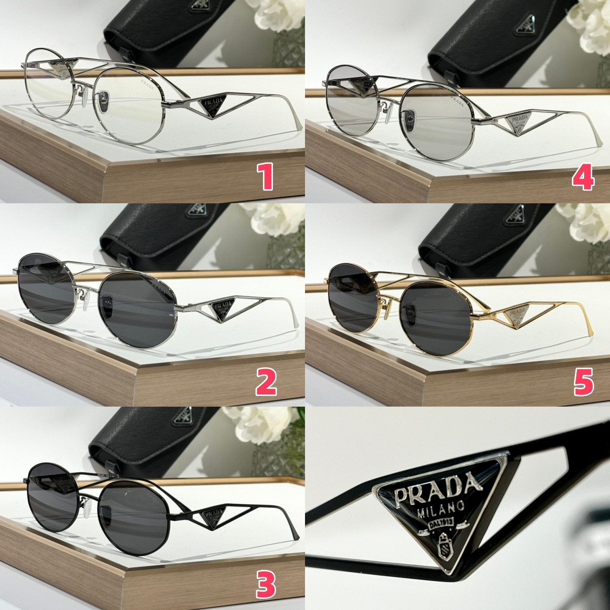 Prada Glasses SPR60Y 57-18-140
