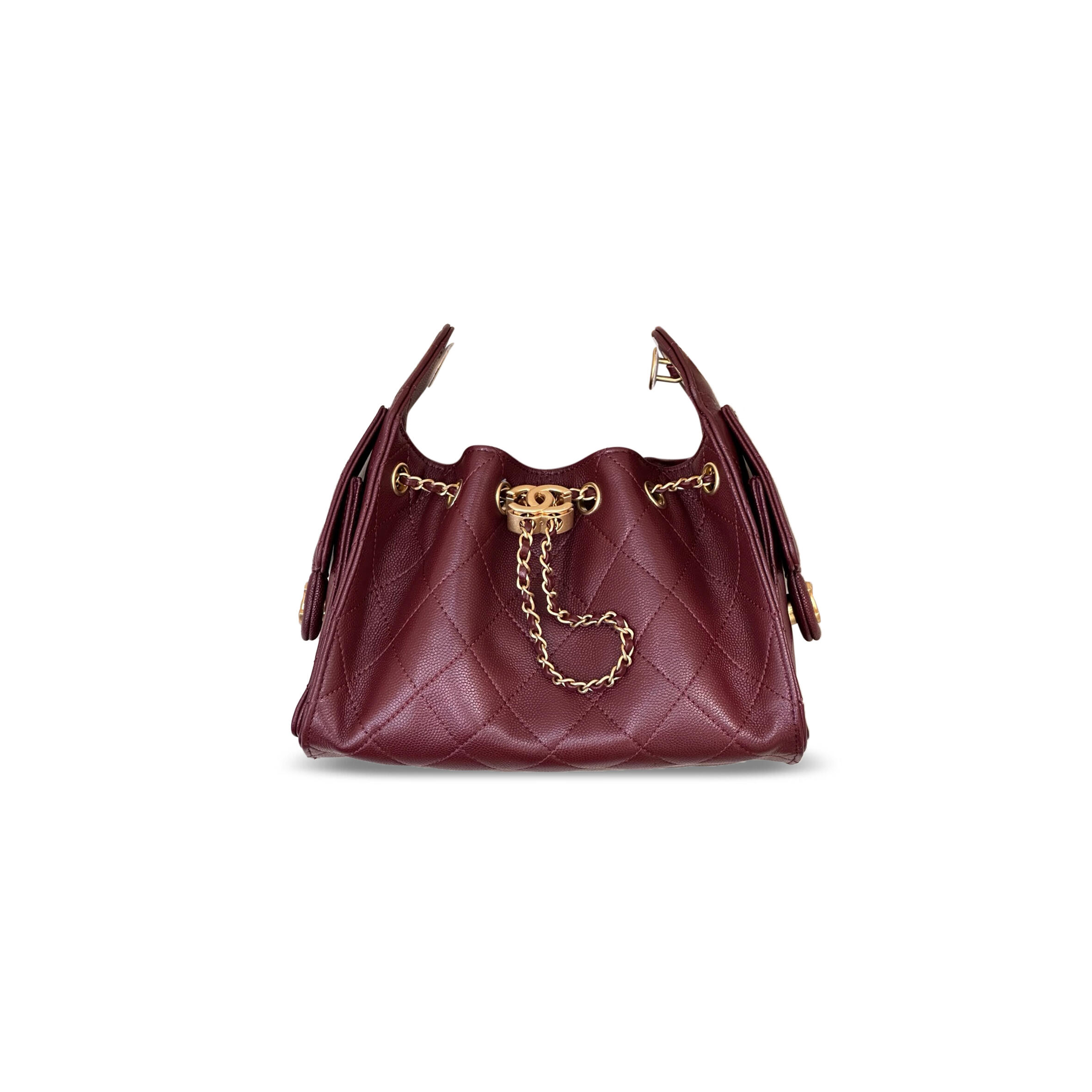 CHANEL MASTER 25 MINI HANDBAG AS5631 (20*22*12.5cm)#
