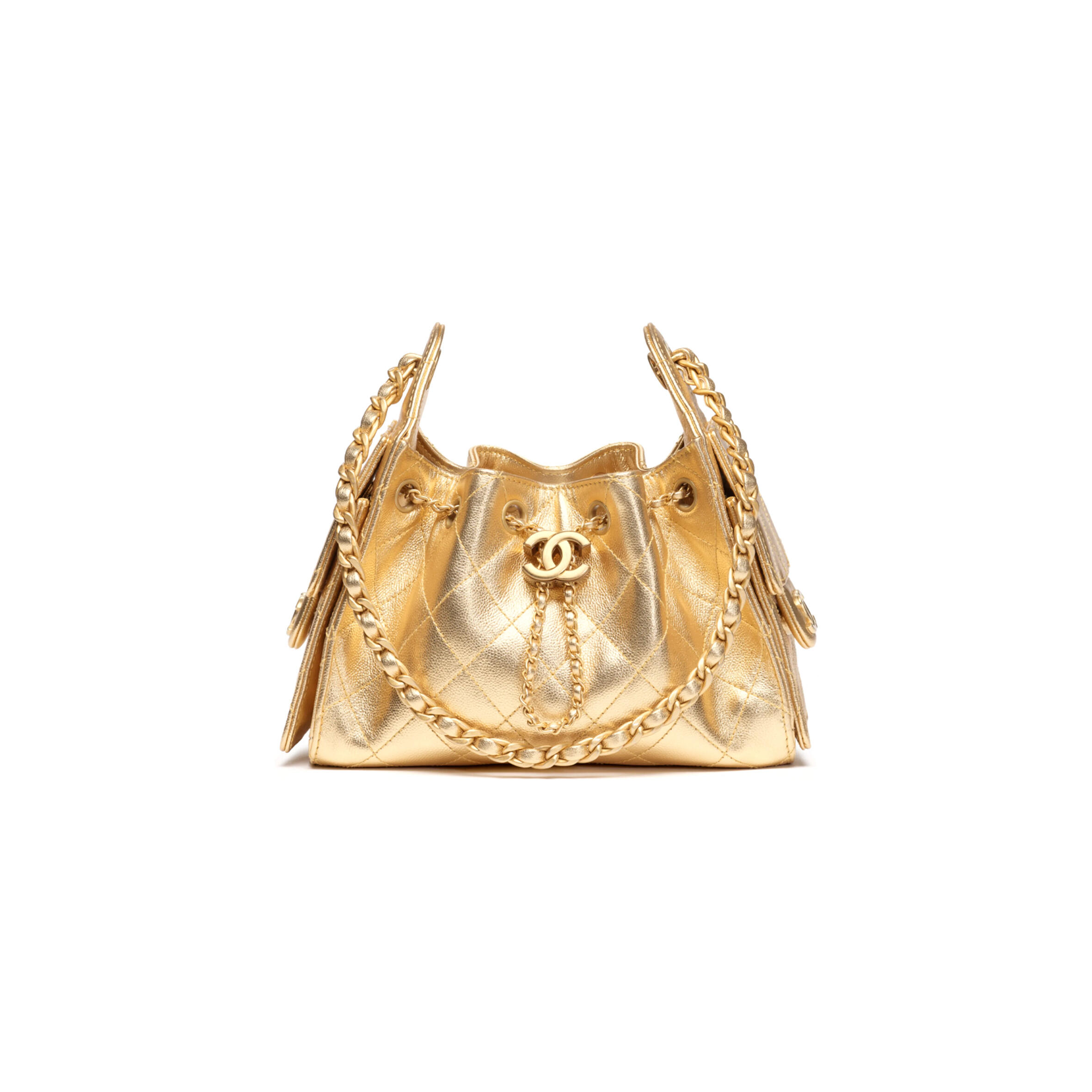 CHANEL 25 MINI HANDBAG AS5631 61 (22*20*12.5cm)