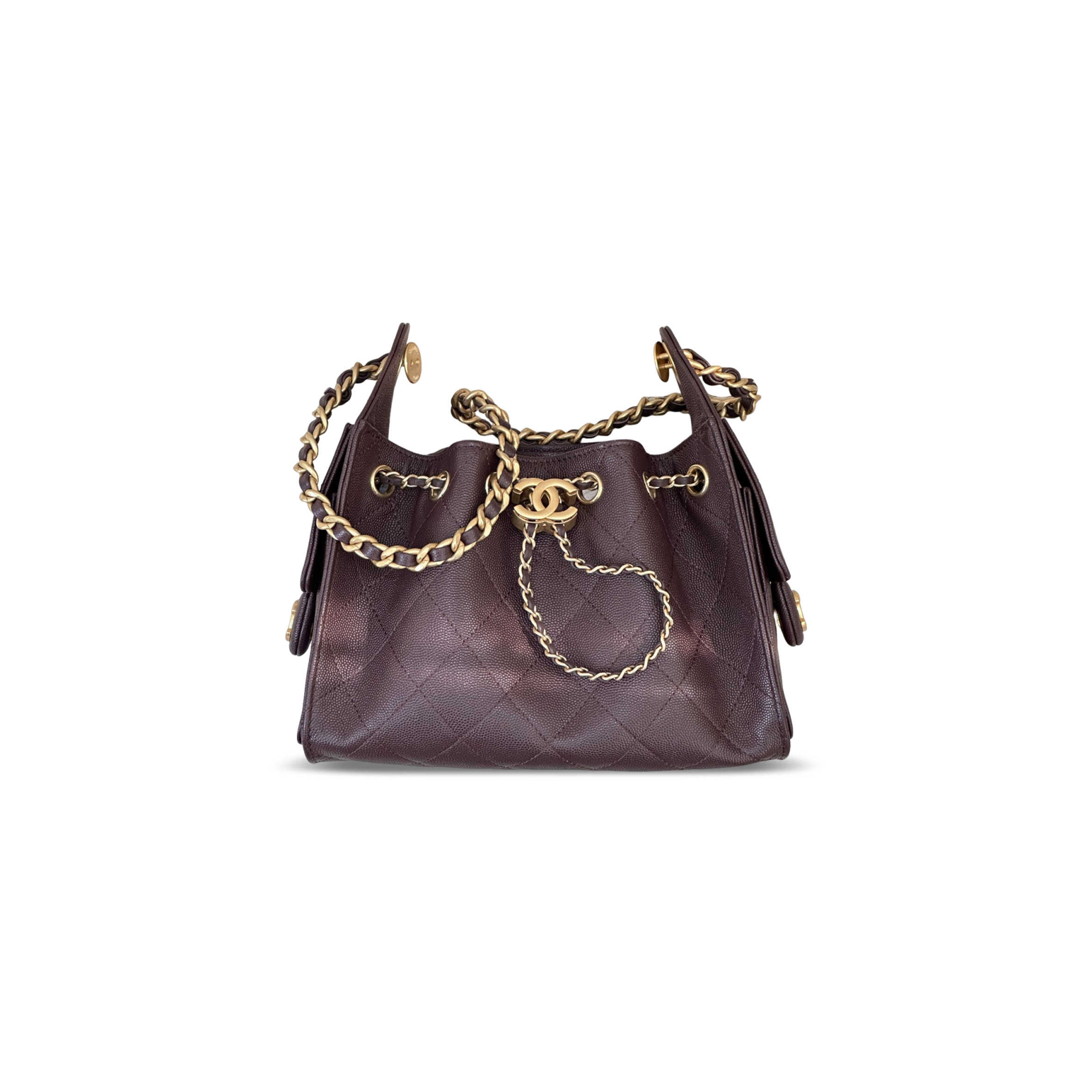 CHANEL MASTER 25 MINI HANDBAG AS5631 (22*20*12.5cm)#