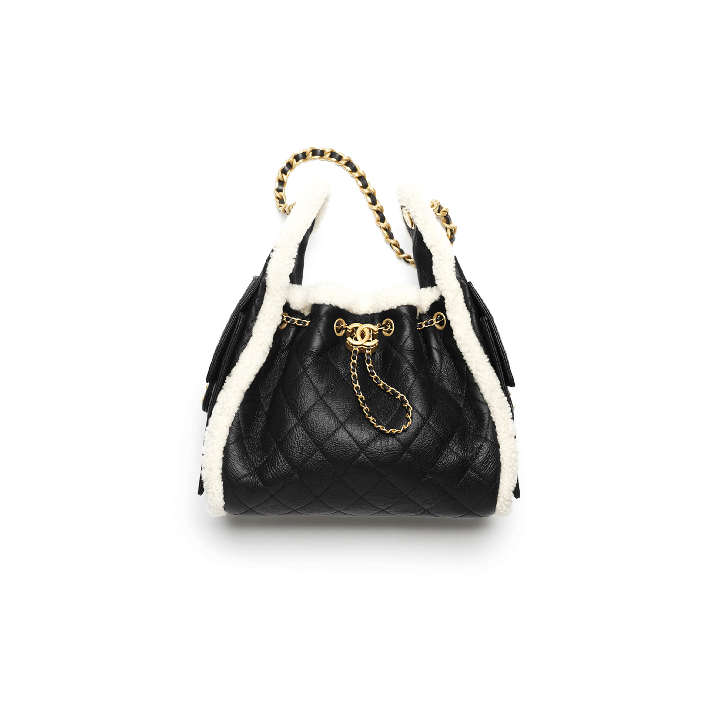 CHANEL 25 MINI HOBO BAG GRAINED CALFSKIN AS5631 01 (22*20*12.5cm)