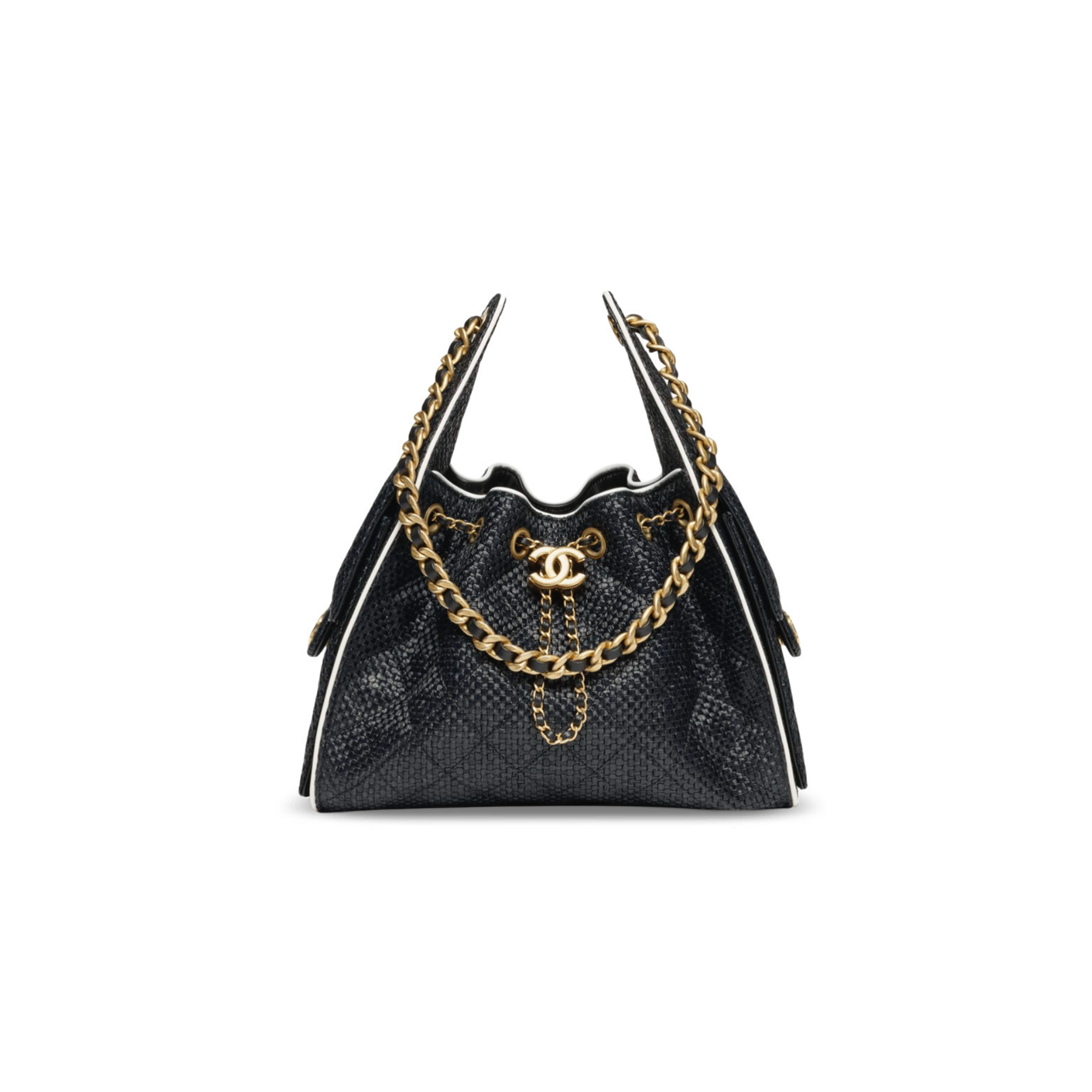 CHANEL MASTER 25 SMALL HANDBAG BRAID AS5293 (30*26*14cm)##