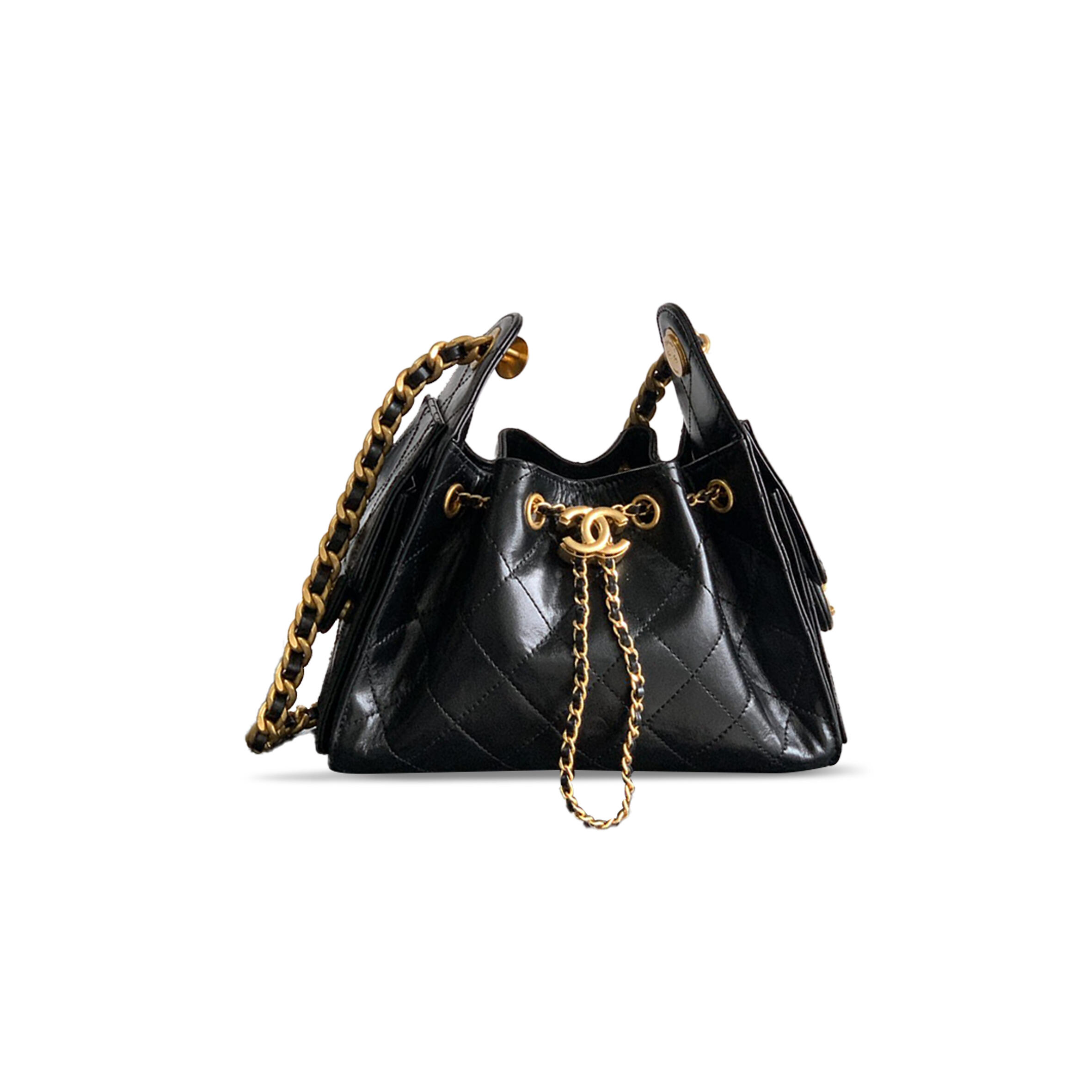 CHANEL 25 MINI HOBO BAG SUEDE AS5631 05 (22*20*12.5cm)