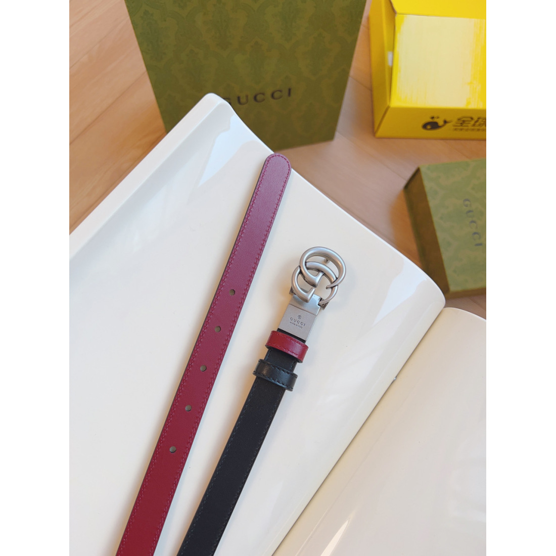 Gucci Classic Leather Women's Belt 20MM - Ultra-Collection - Image 6