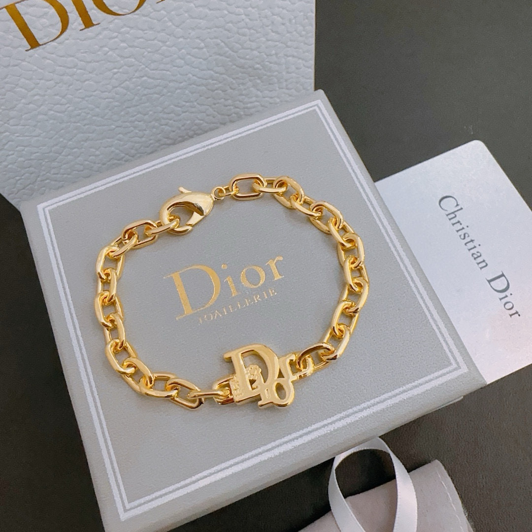 Dior Jewelry Bracelets Rock punk marcasite style retro elements trend Joker - PONI - Image 3