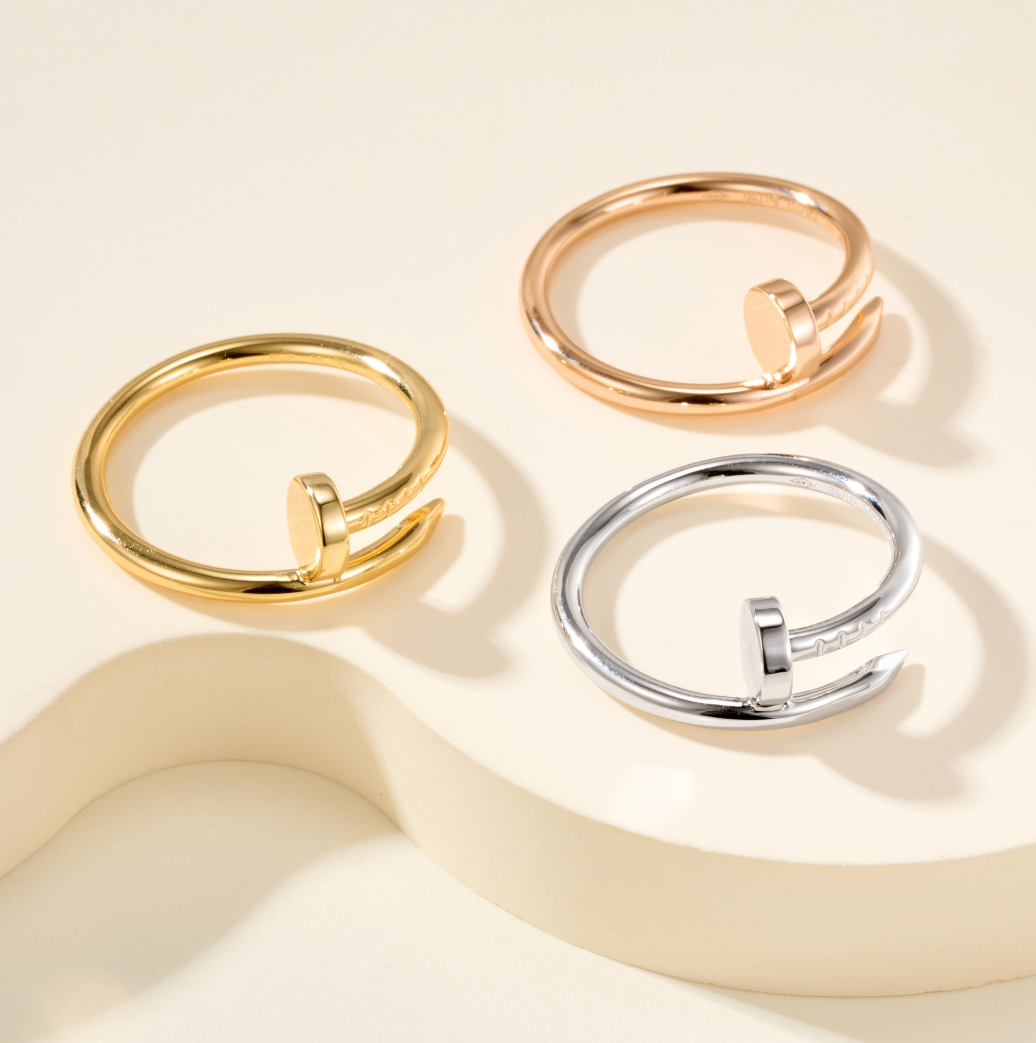 Cartier Juste un Clou Ring without Diamonds (Narrow Version) - SUPER-MIRROR