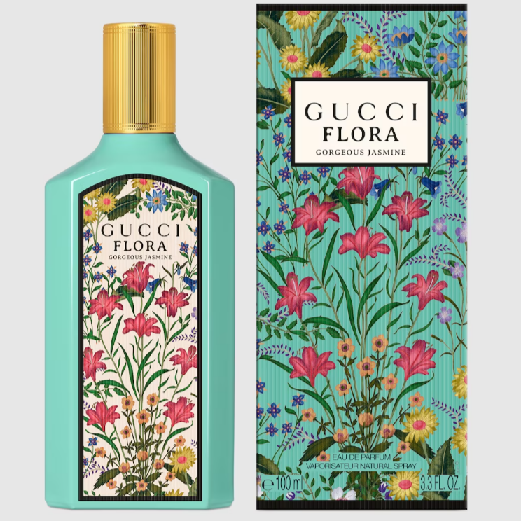 Gucci Flora Gorgeous Jasmine, 100ml, eau de parfum(Inspired Fragrance) - Image 2
