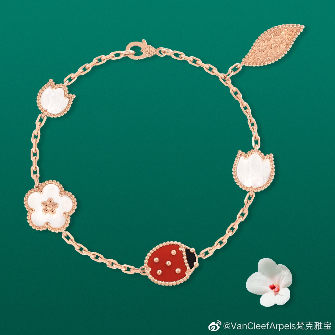 Van Cleef & Arpels Jewelry Bracelets Ladybug bracelet Lucky spring - SUPER-MIRROR