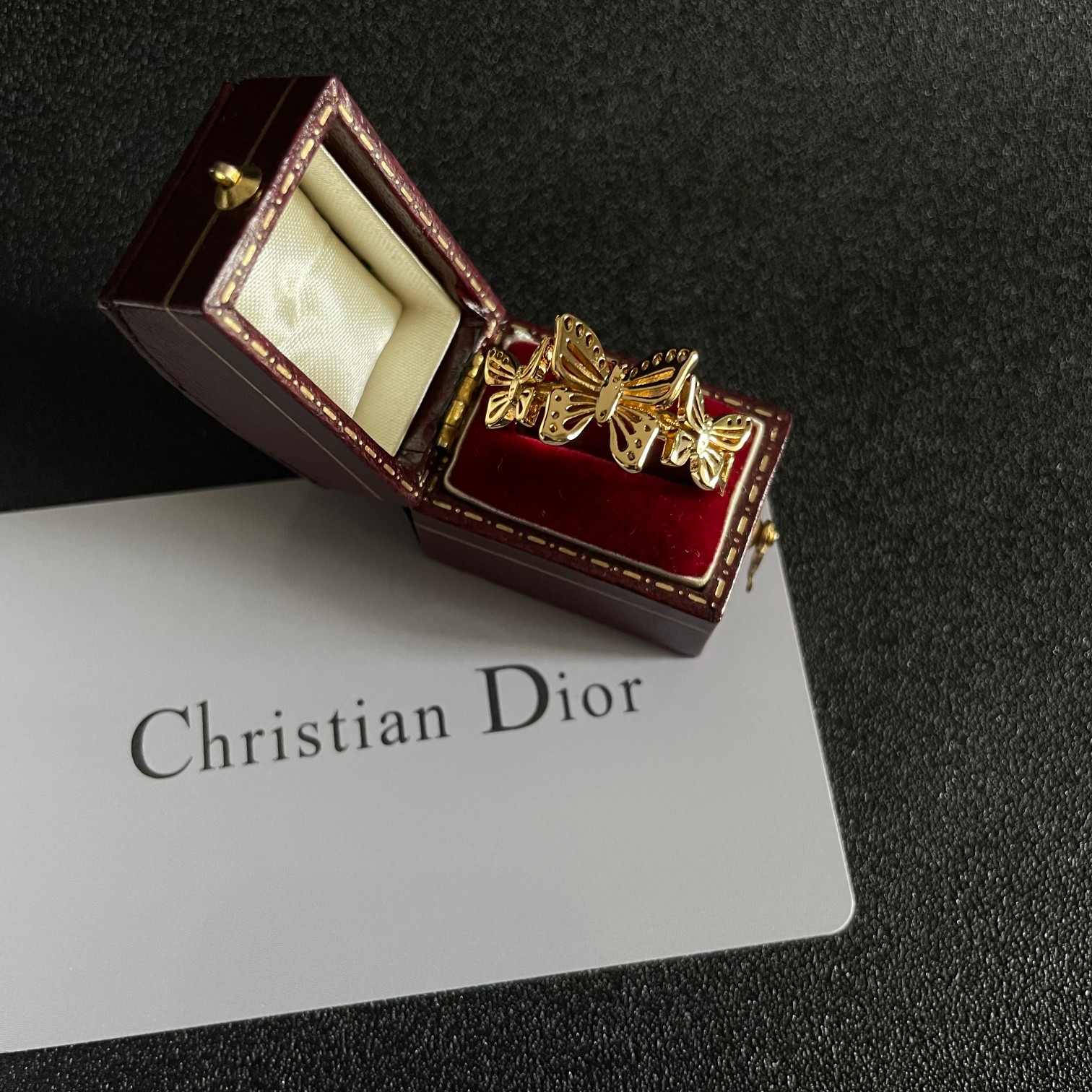 Dior Jewelry Rings CD fashion style ring - PONI - Image 4