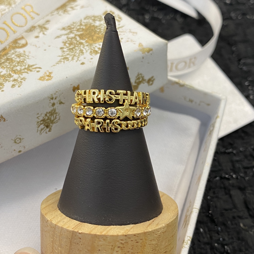 Dior Jewelry Rings Dior logo simple and generous - PONI - Image 8